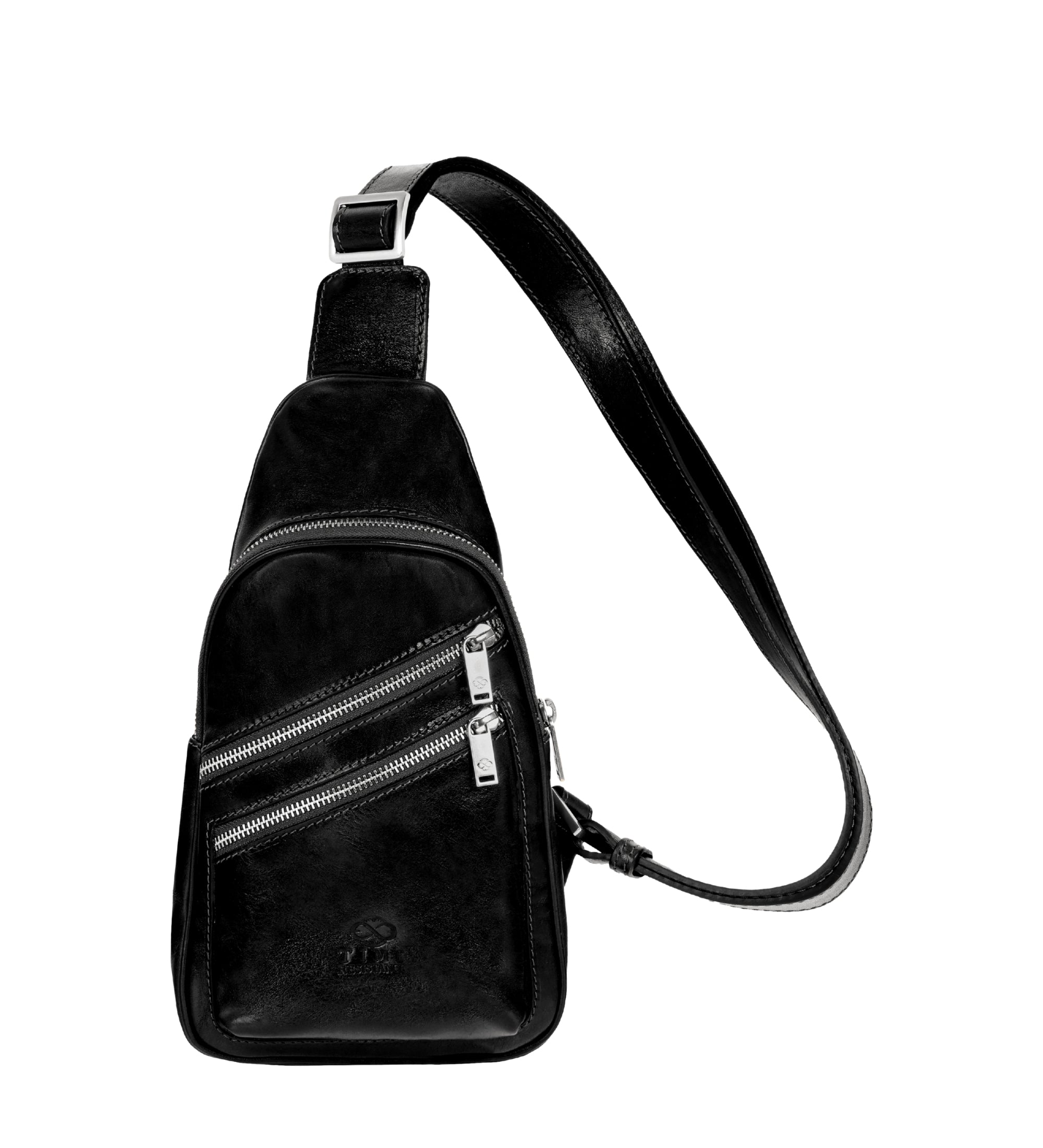Leather Sling Bag Catch-22 – - Main Image
