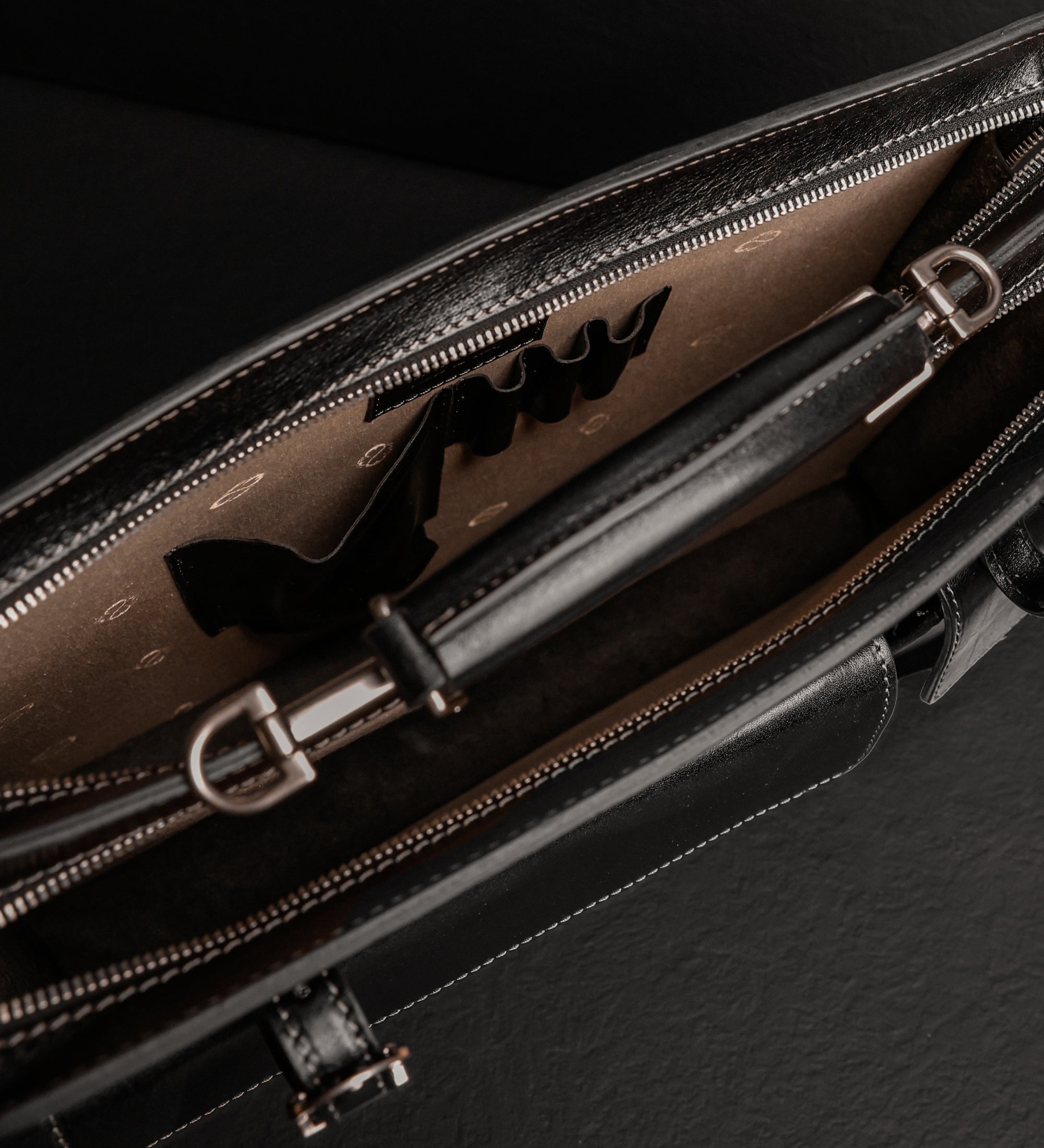 Leather Satchel Bag Briefcase - The Prophet