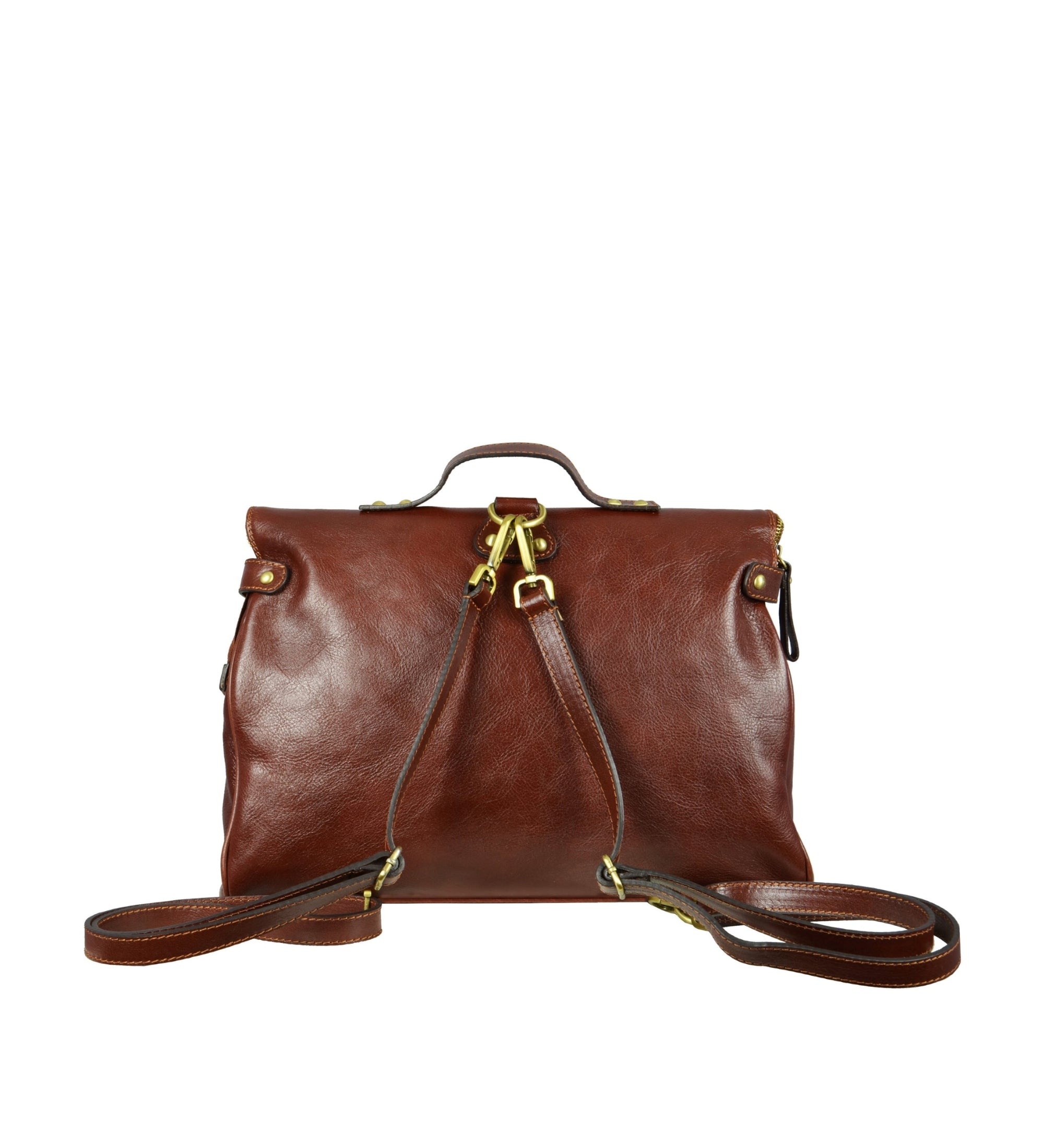 Brown Womens Leather Backpack Tote Bag Brown Womens Leather Backpack Tote Bag