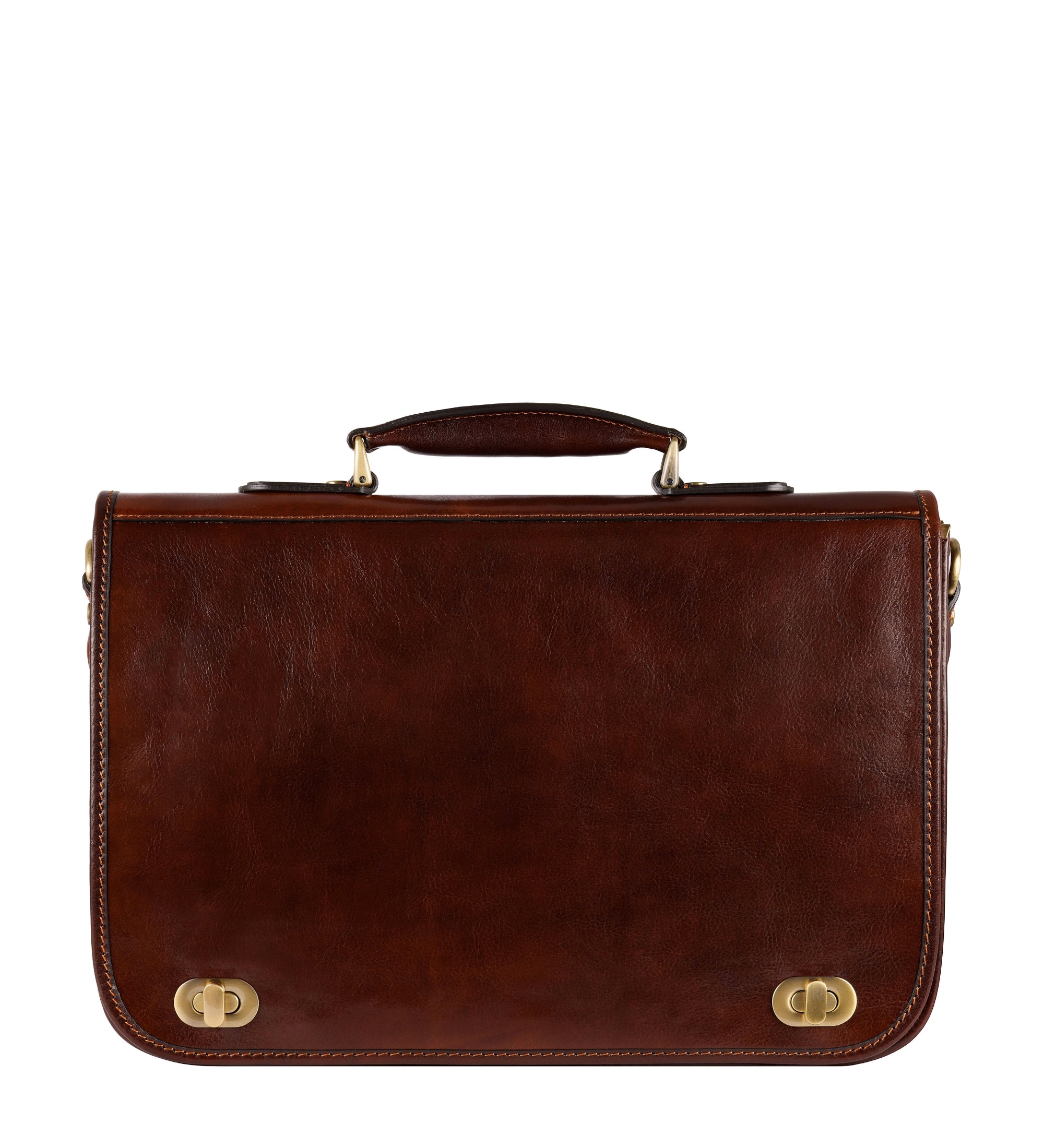 Italian leather briefcase sale