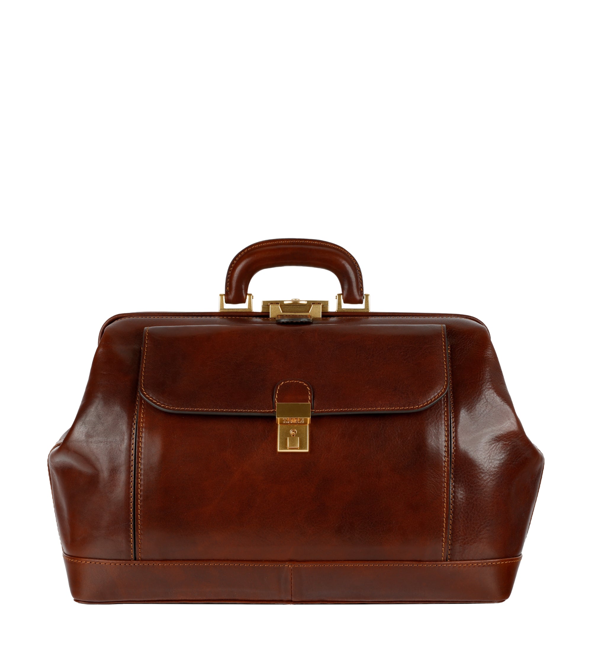 Large Italian Leather Doctor Bag for Women - Hamlet