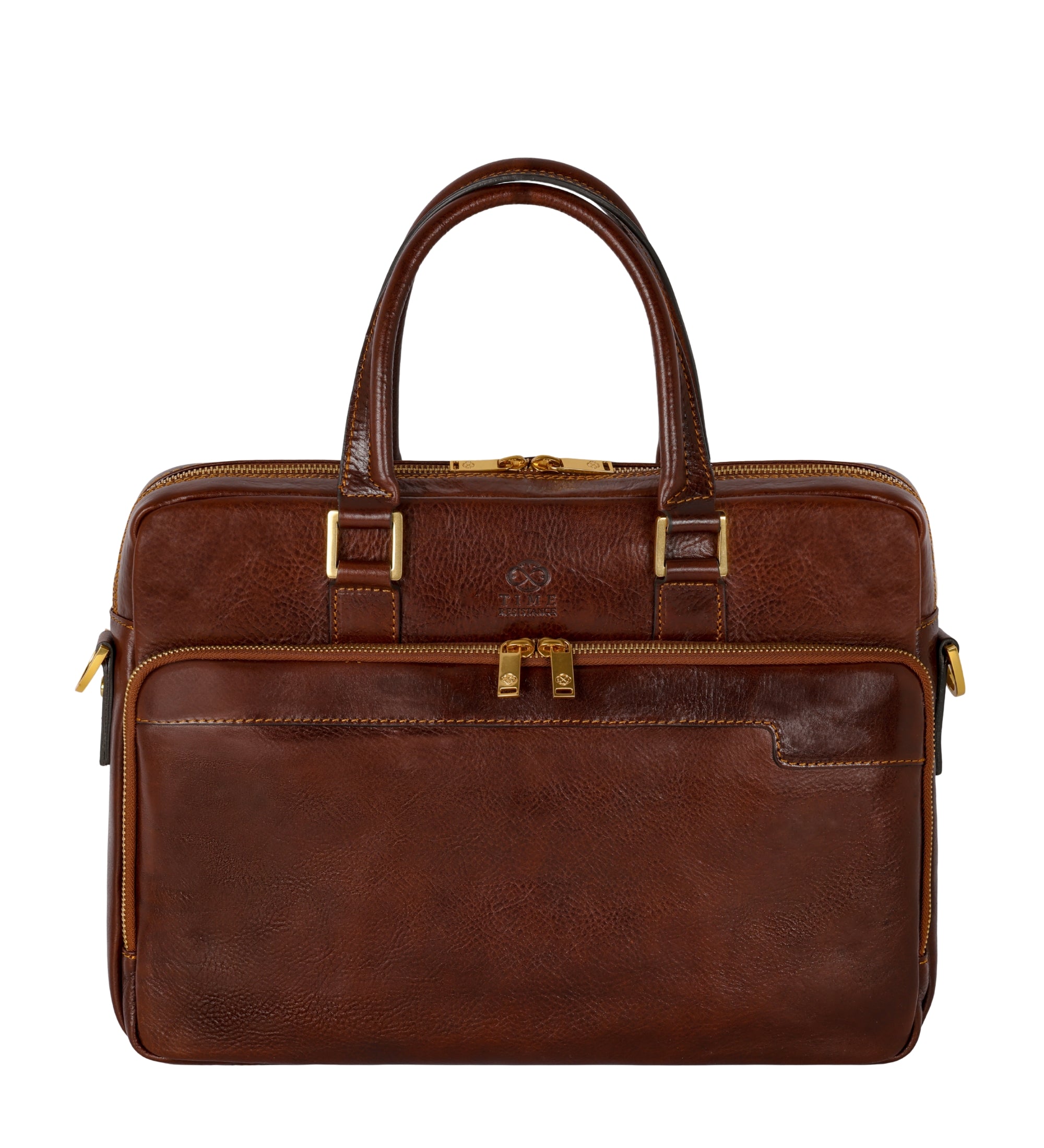Womens Leather Briefcase Laptop Bag - Orlando