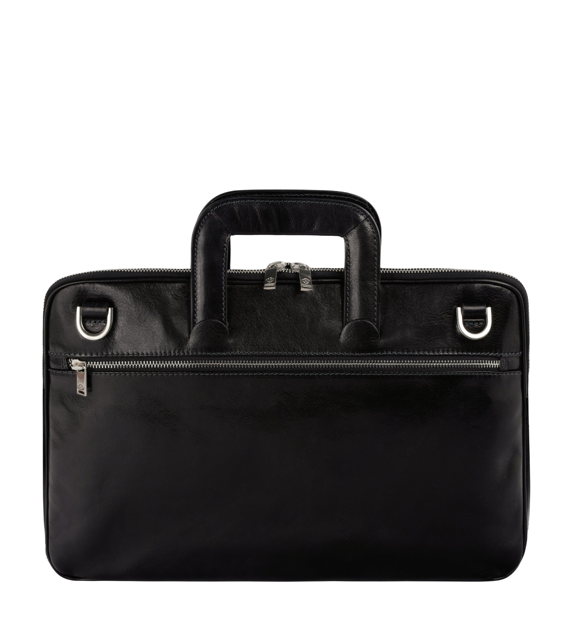 Womens Leather Briefcase Laptop Bag - Brave New World