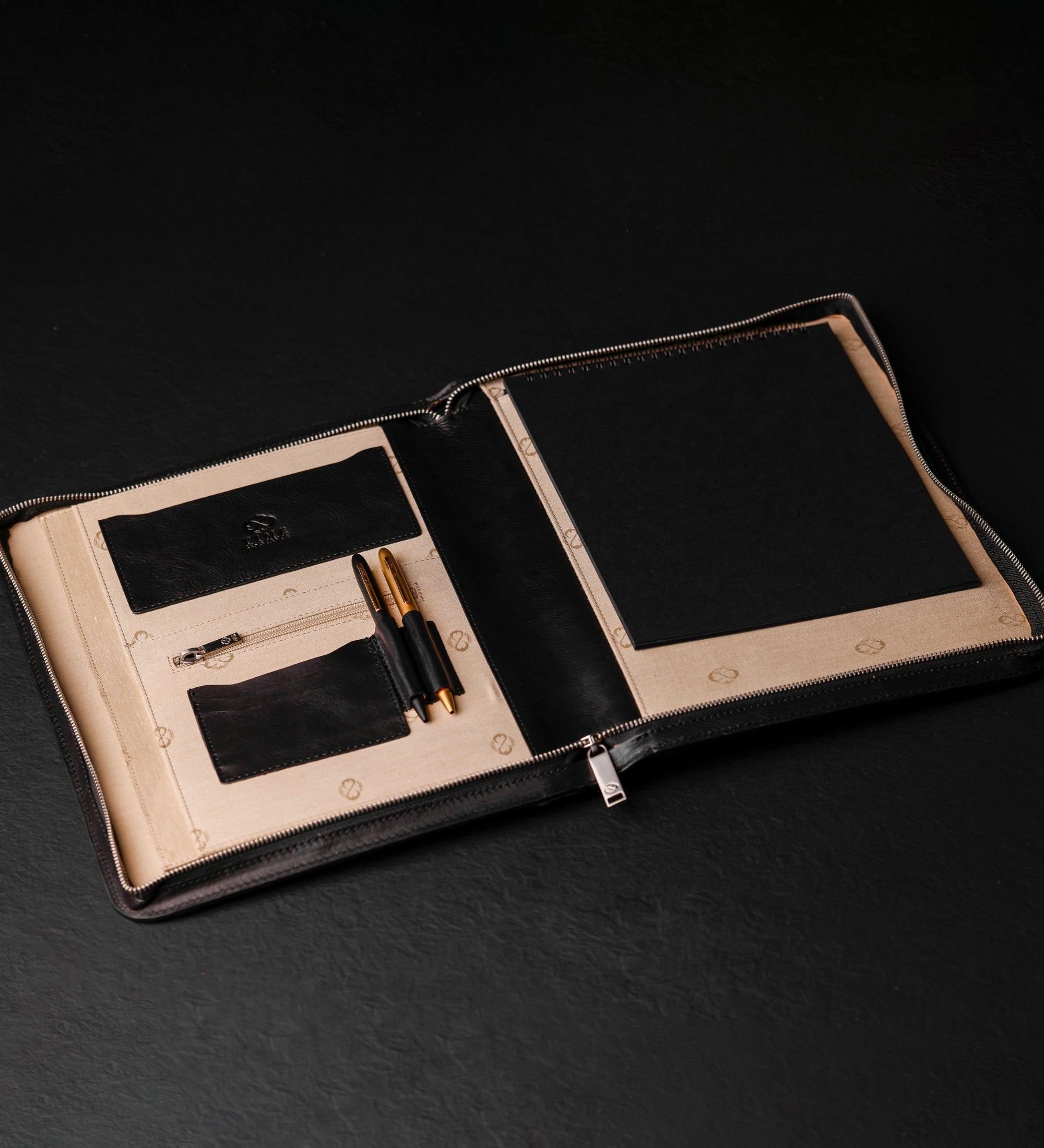 Leather A4 Documents Folder Organizer - Candide