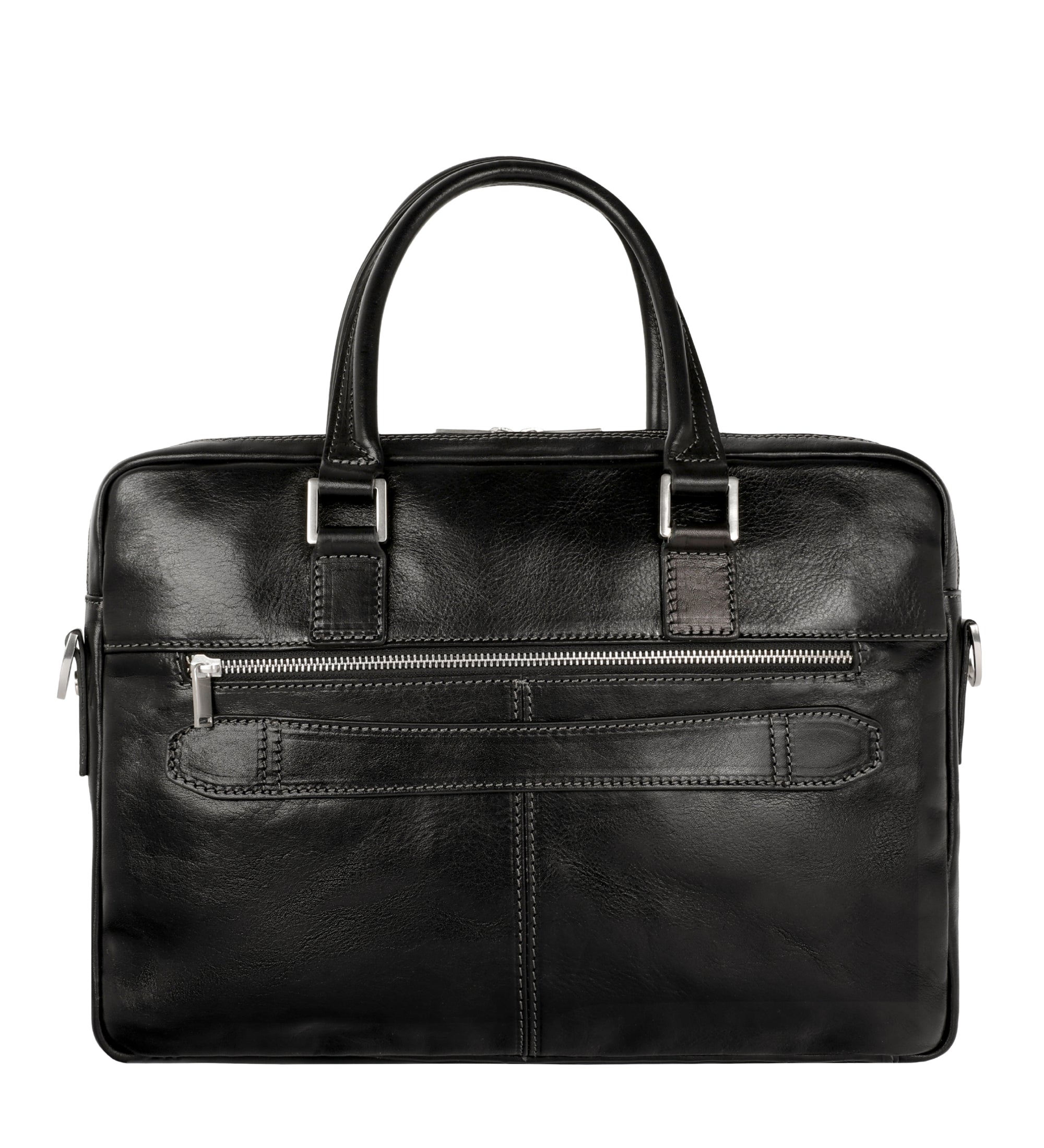 Leather Briefcase Laptop Bag - Orlando