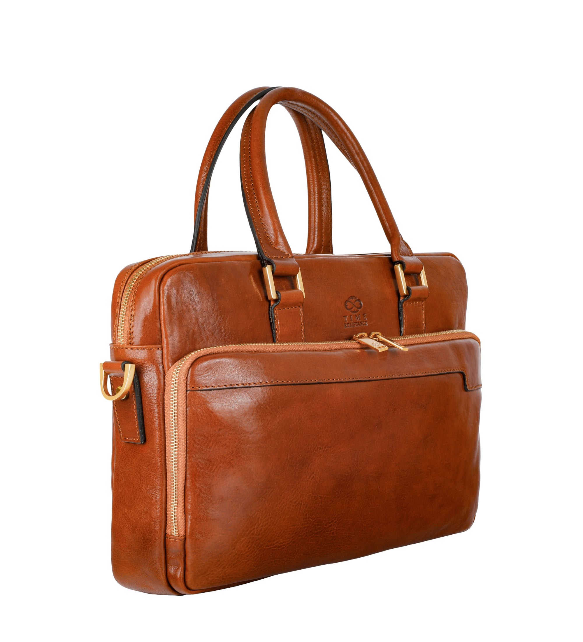 Leather Briefcase Laptop Bag - Orlando