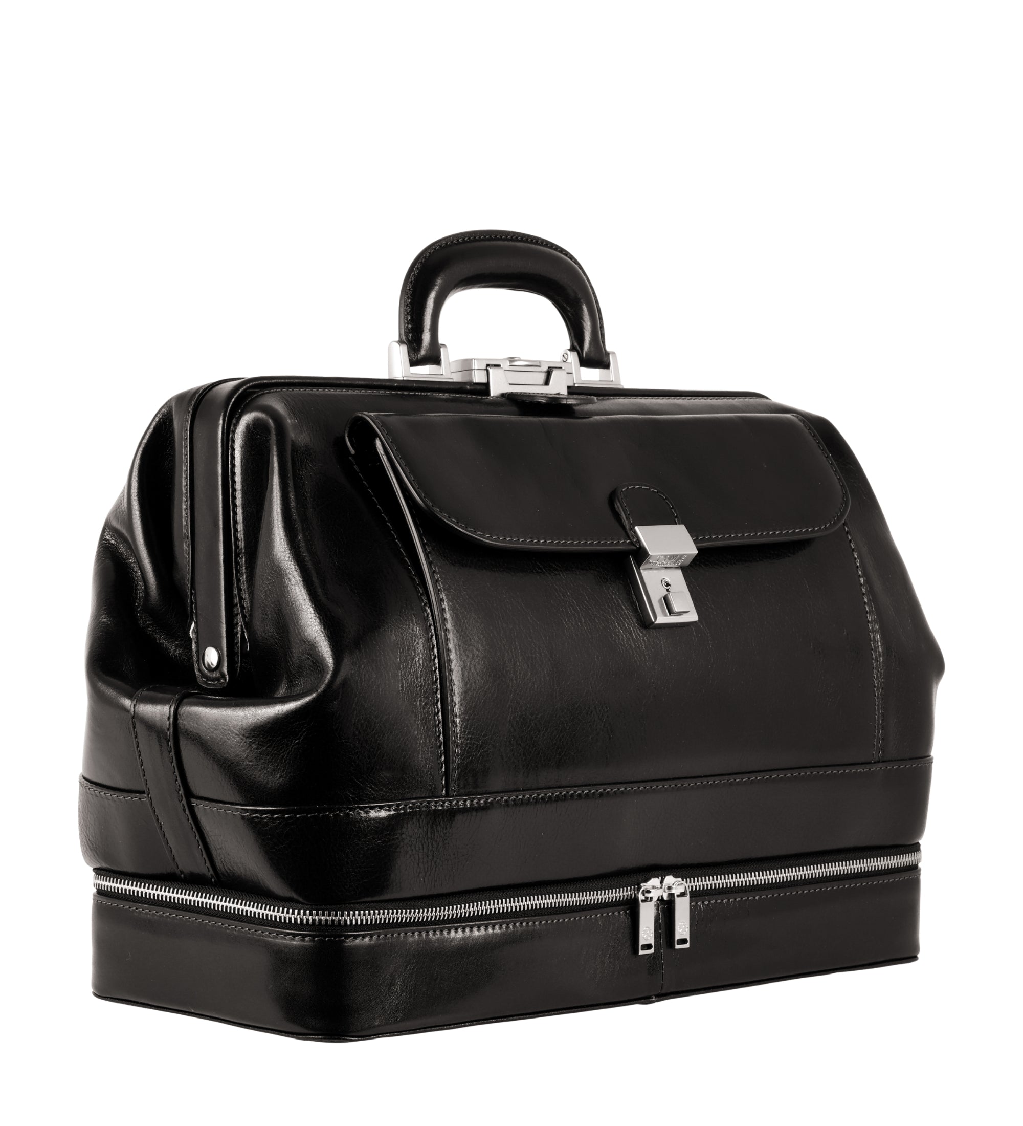 Large Italian Leather Doctor Bag - The Master and Margarita Large Italian Leather Doctor Bag - The Master and Margarita