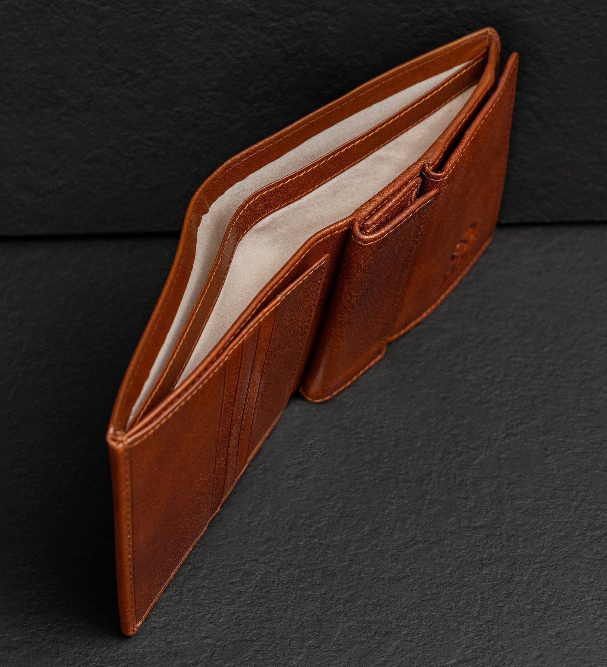 Leather Bifold Wallet - Daniel