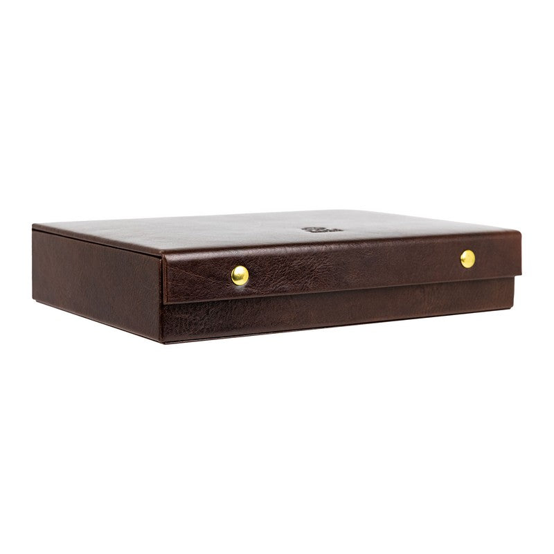 Leather Jewelry Box Accessory Box - The Line of Beauty Accessories Time Resistance   