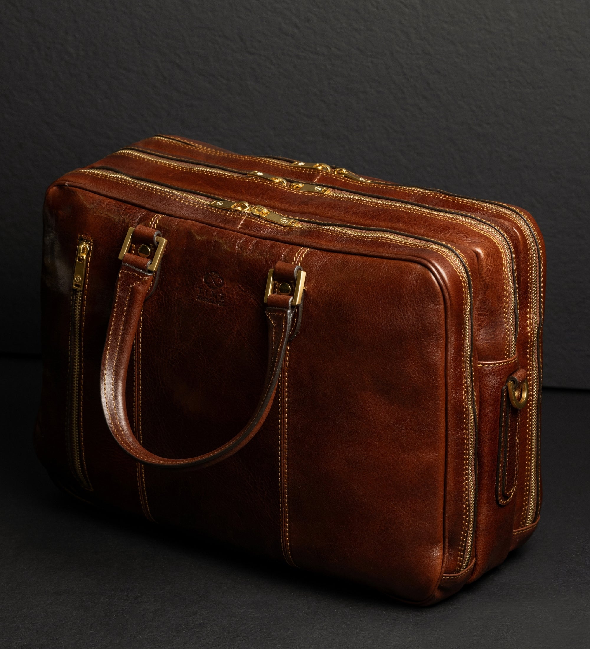 Leather Convertible Briefcase Backpack - A Farewell to Arms
