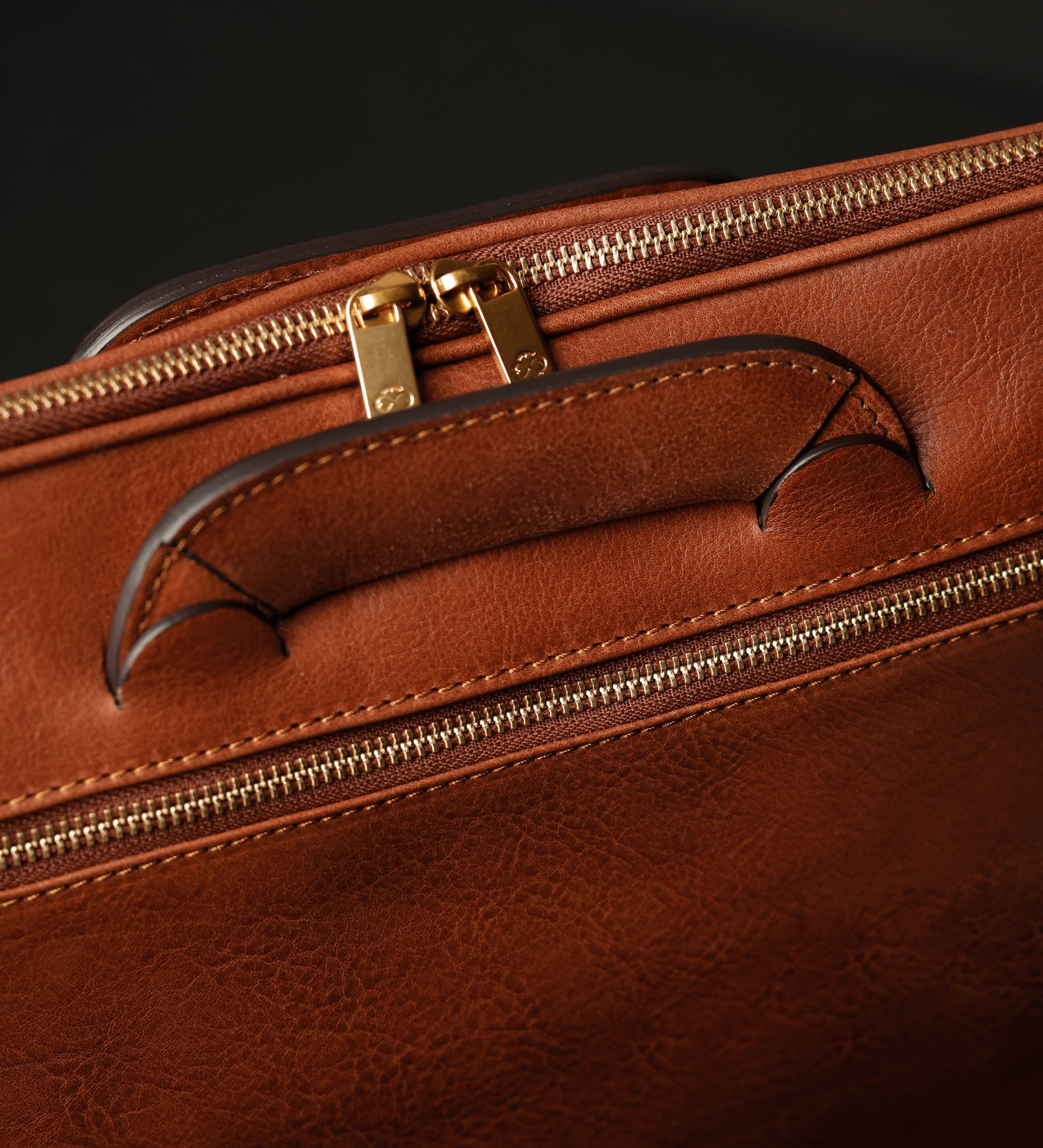 Womens Leather Briefcase Laptop Bag - Brave New World