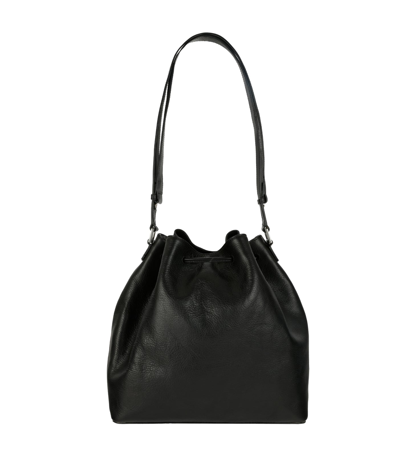 Leather Bucket Bag for Women - Sybil