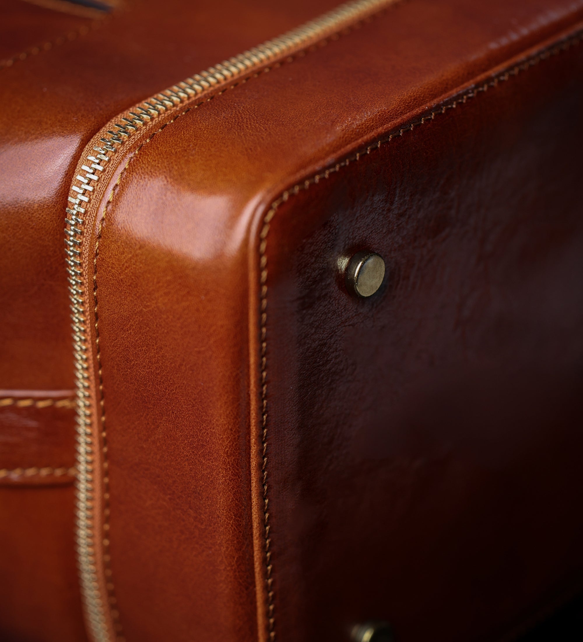 Large Italian Leather Doctor Bag for Women - The Master and Margarita