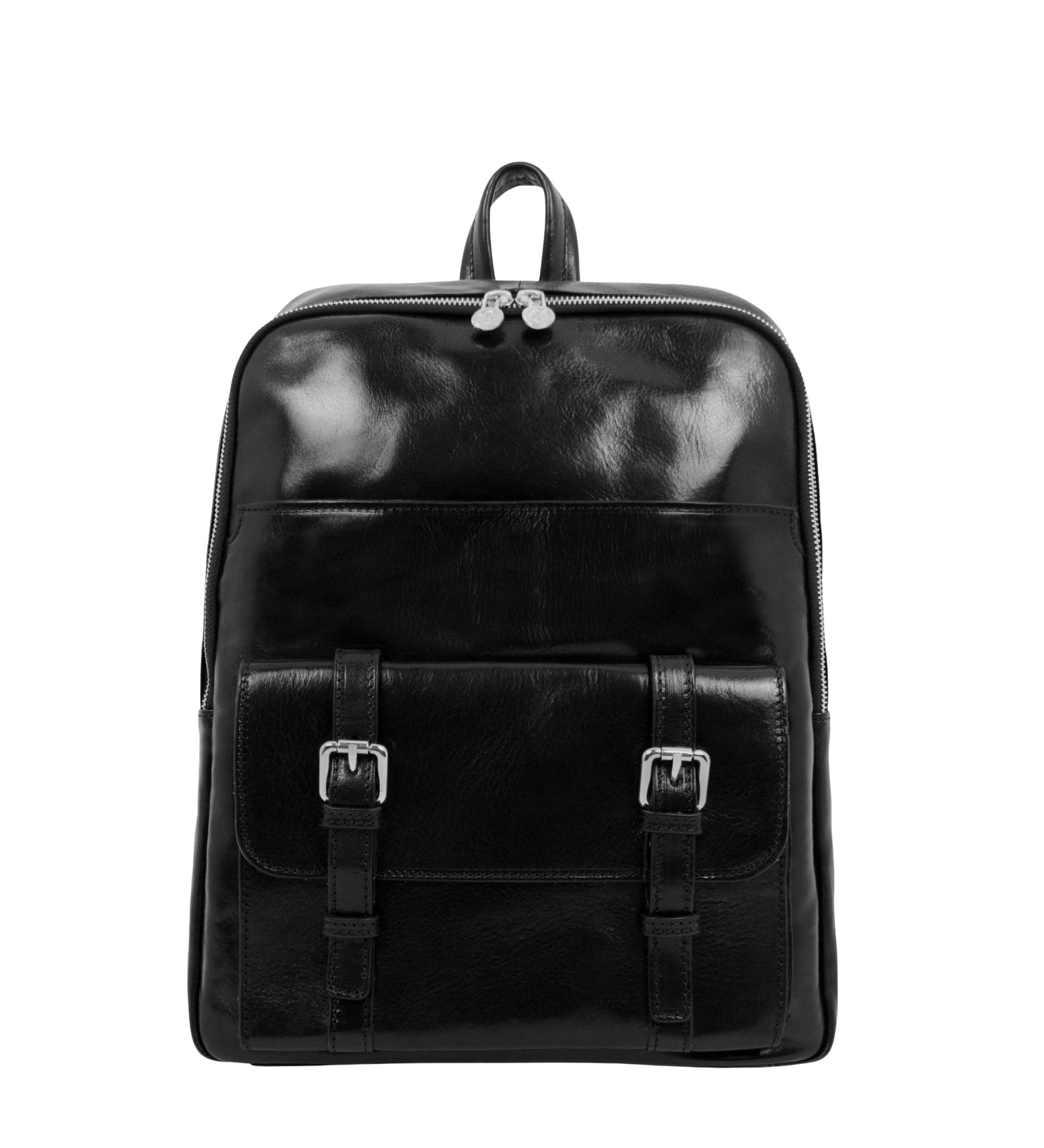 Womens Leather Backpack Travel Bag - The Divine Comedy