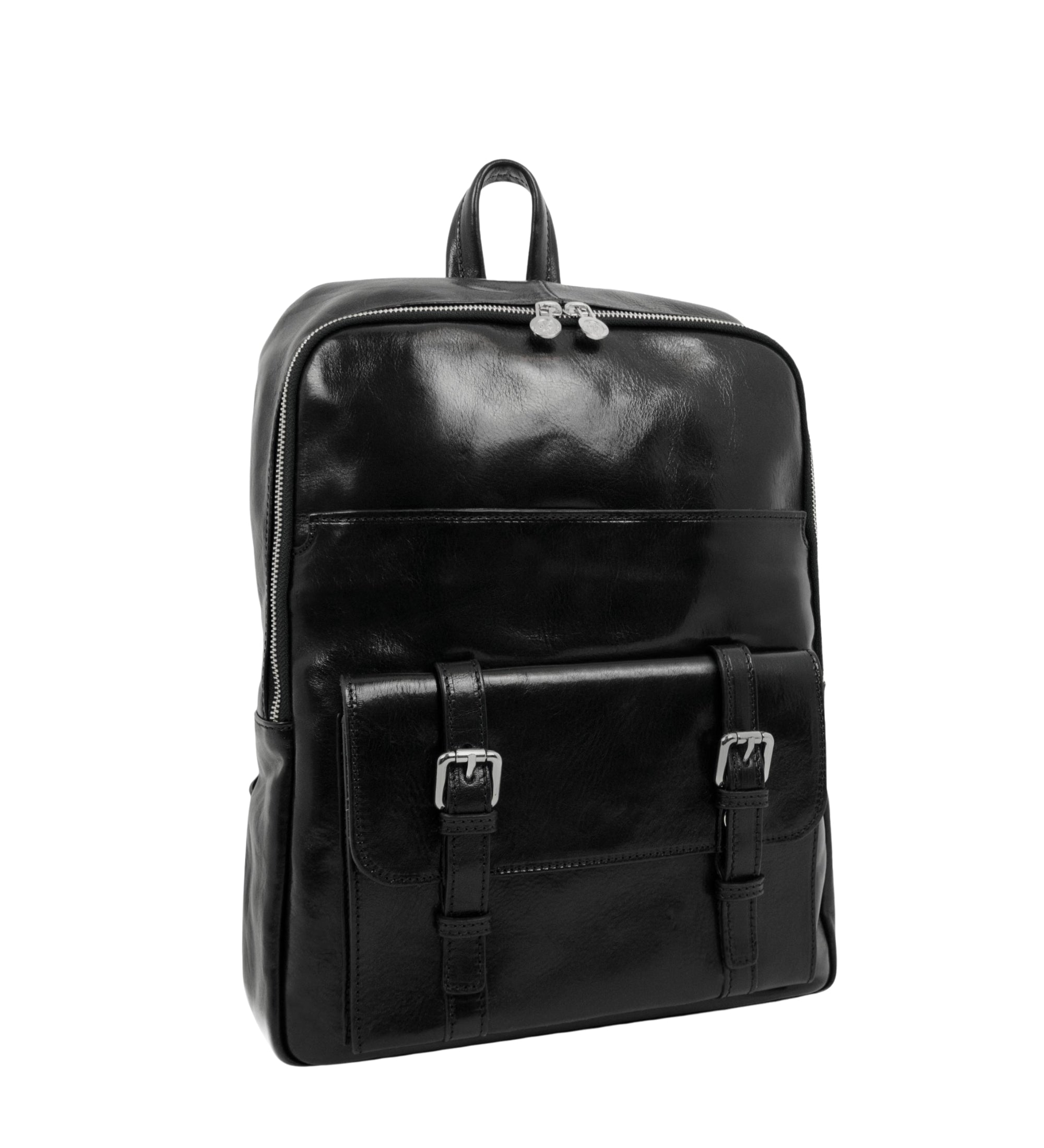 Womens Leather Backpack Travel Bag - The Divine Comedy