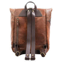 Leather Roll-Top Backpack - The Secret History – Time Resistance