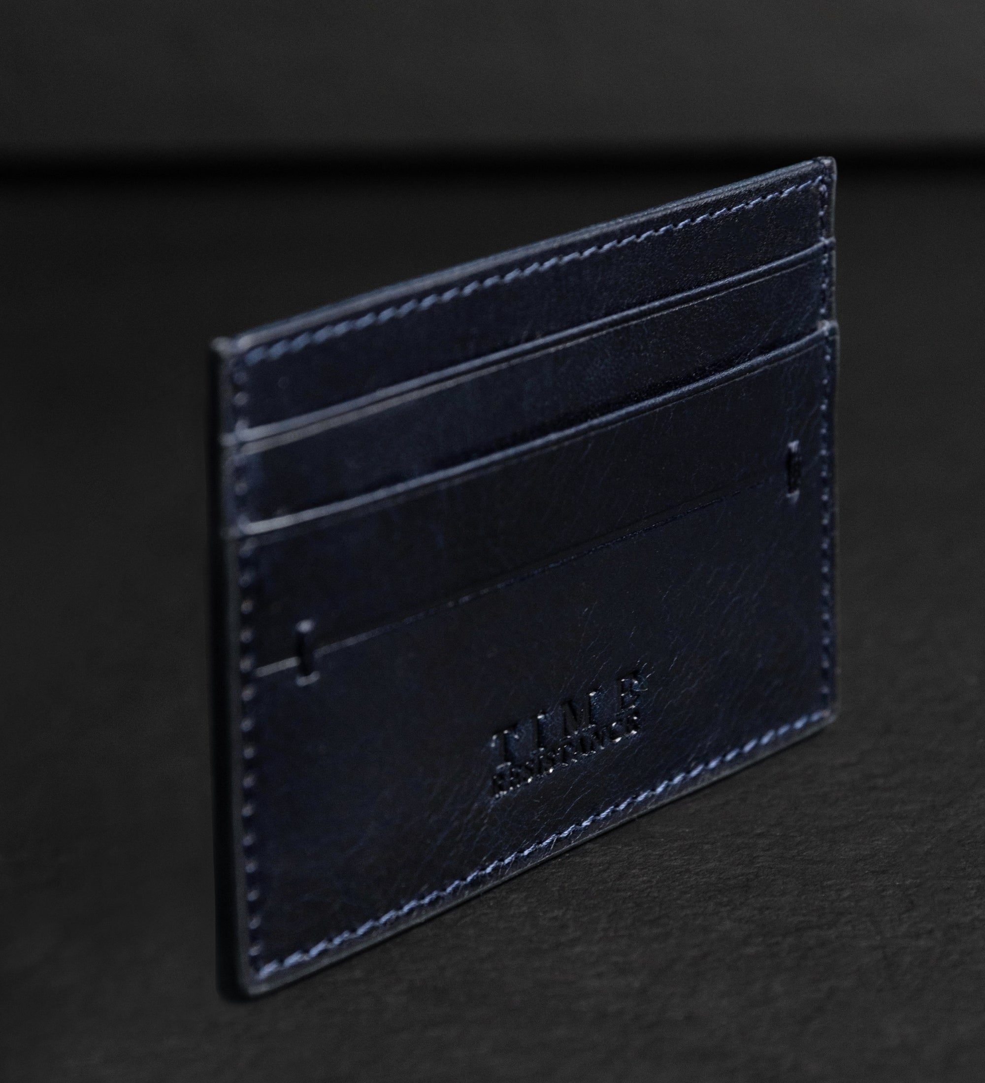 Leather Credit Card Case Business Card Case - Fireflies