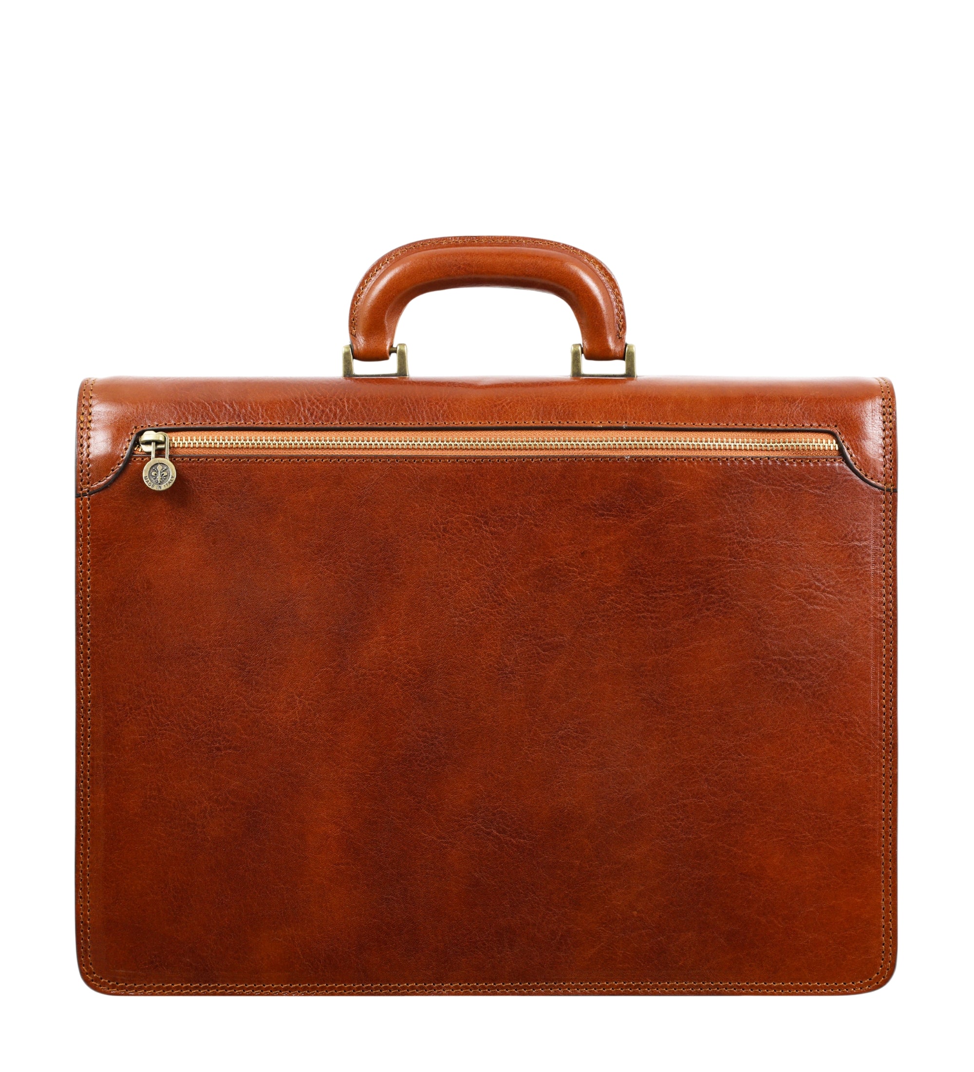 Womens Leather Briefcase - The Sound of the Mountain