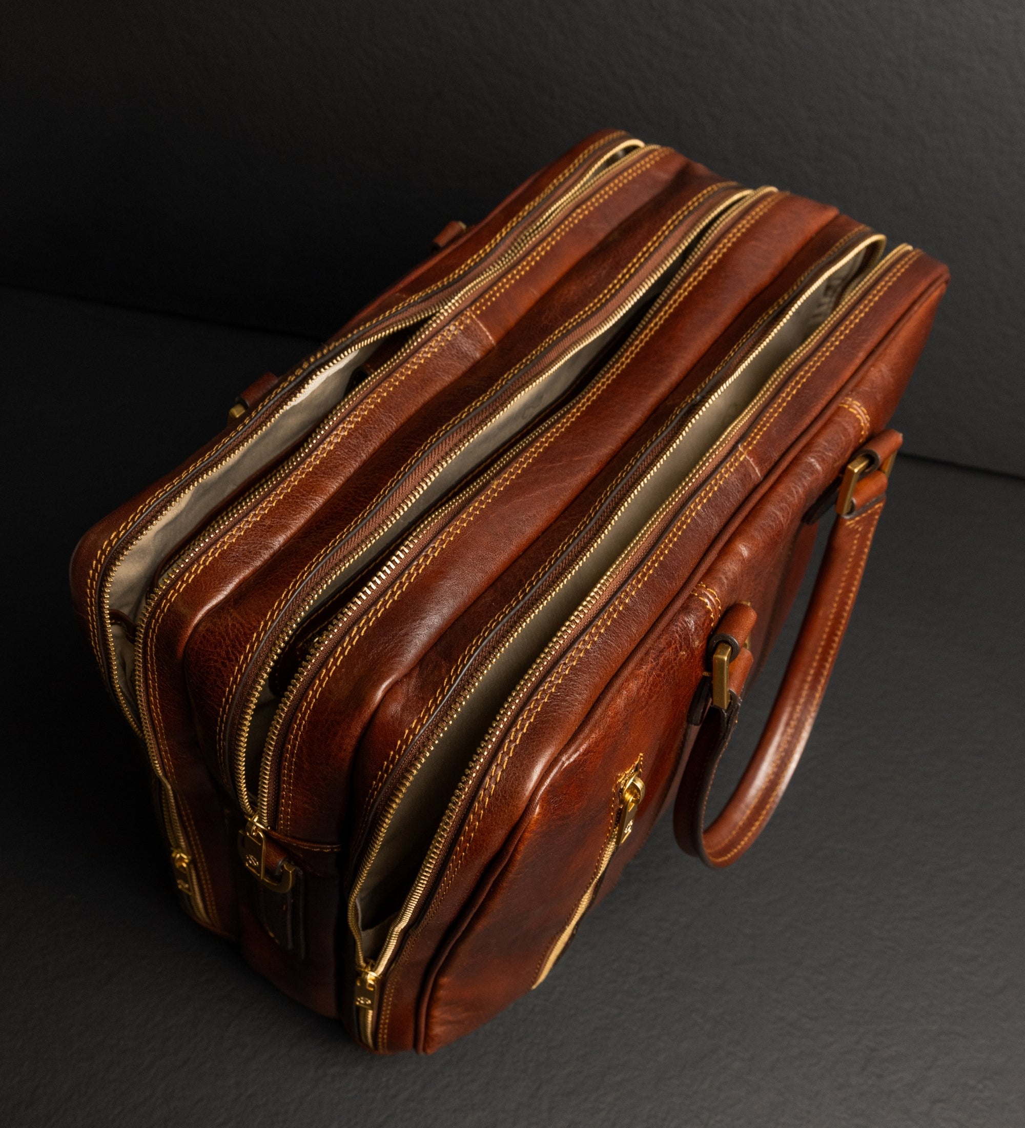 Womens Leather Convertible Bag Backpack - A Farewell to Arms