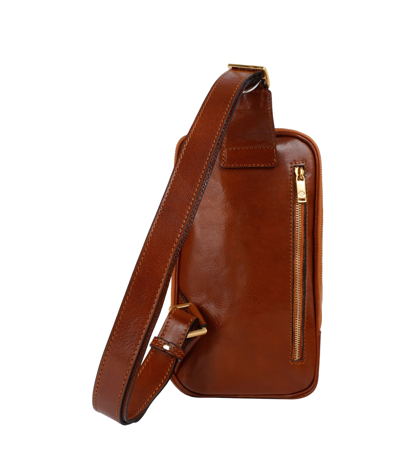 Leather Sling Bag Chest Bag - Kim