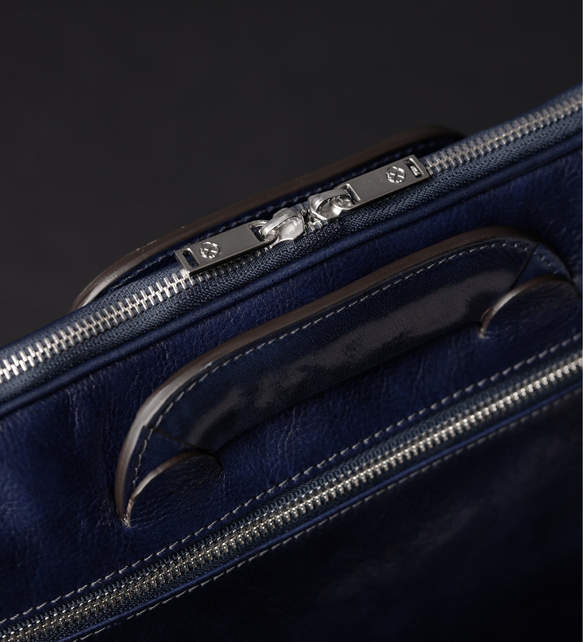 Womens Leather Briefcase Laptop Bag - Brave New World