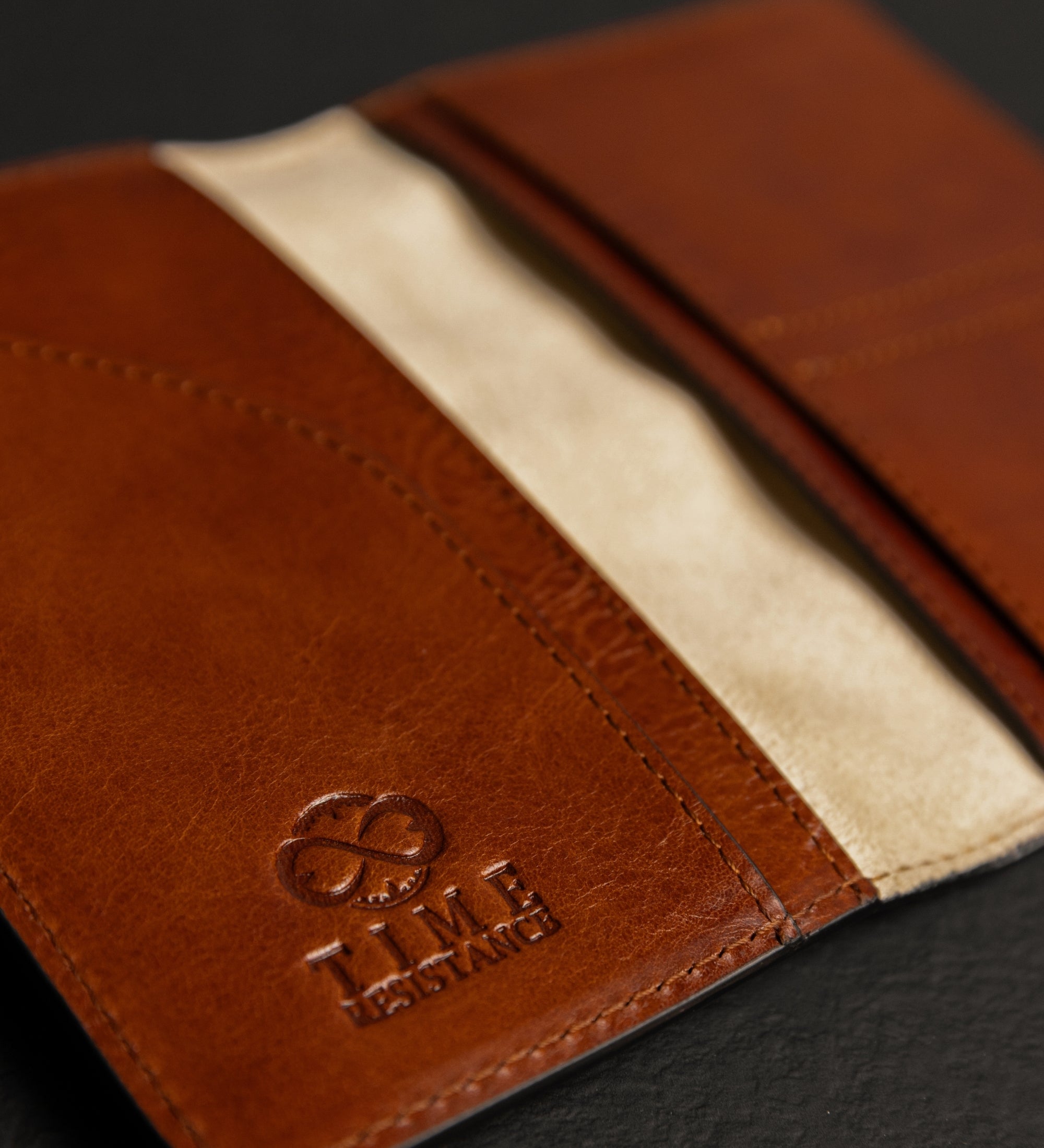Small Leather Passport Holder - Gulliver's Travels