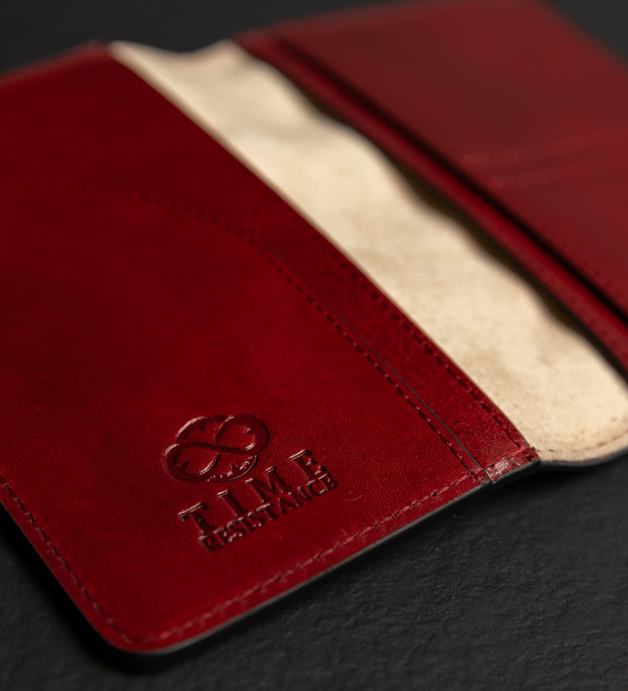 Small Leather Passport Holder - Gulliver's Travels