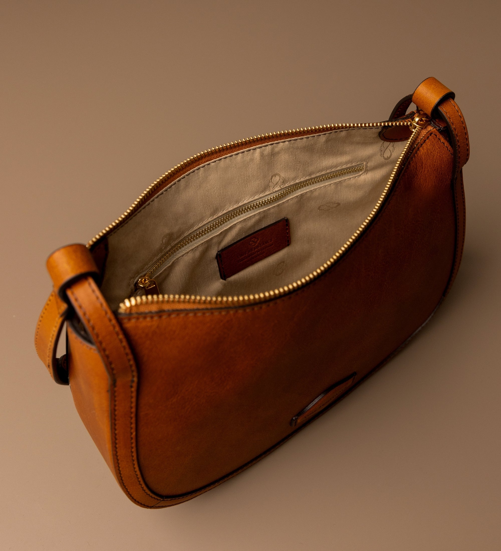 Leather Hobo Bag for Women - La Noia