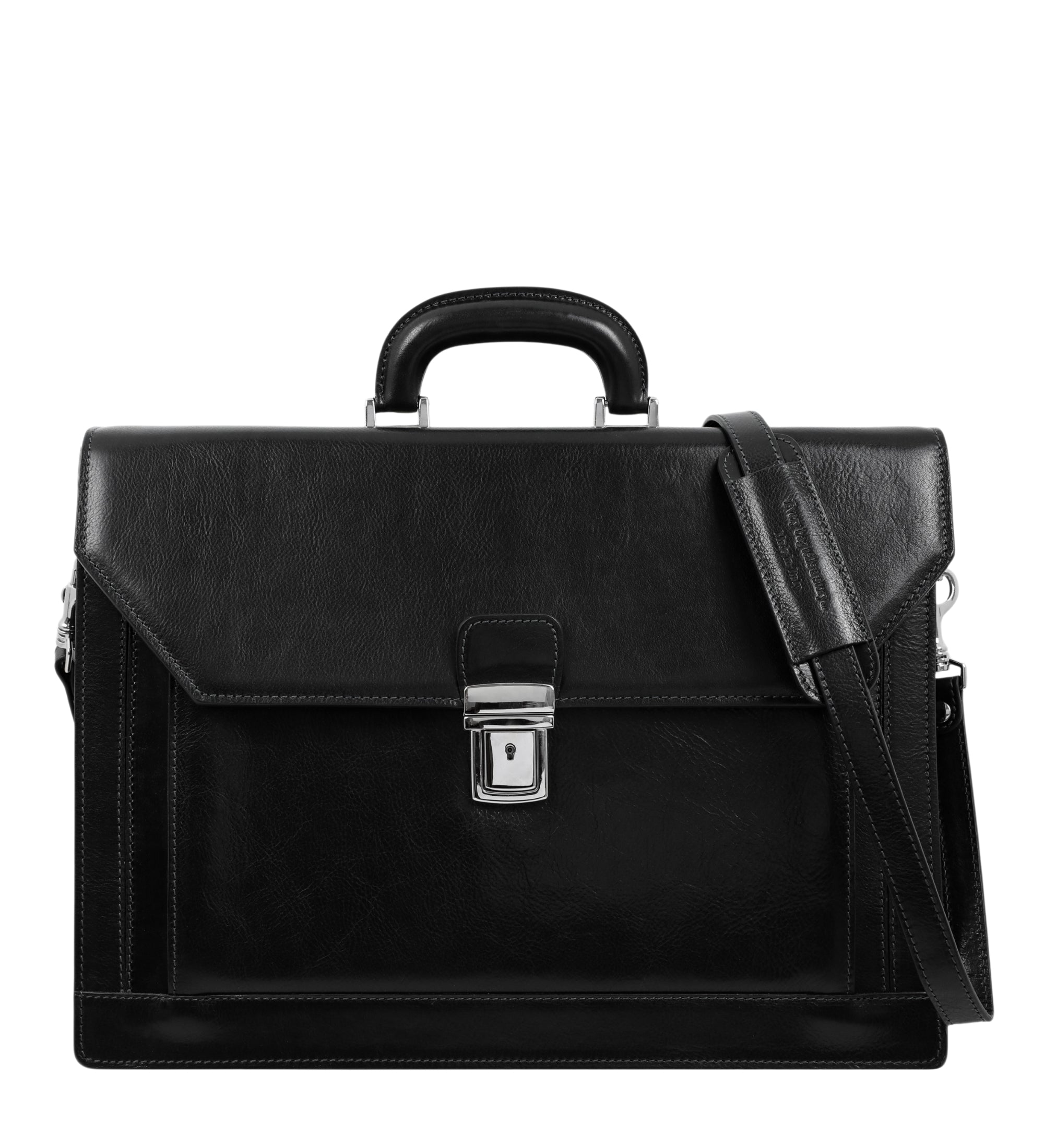 Large Leather Briefcase - Invisible Man