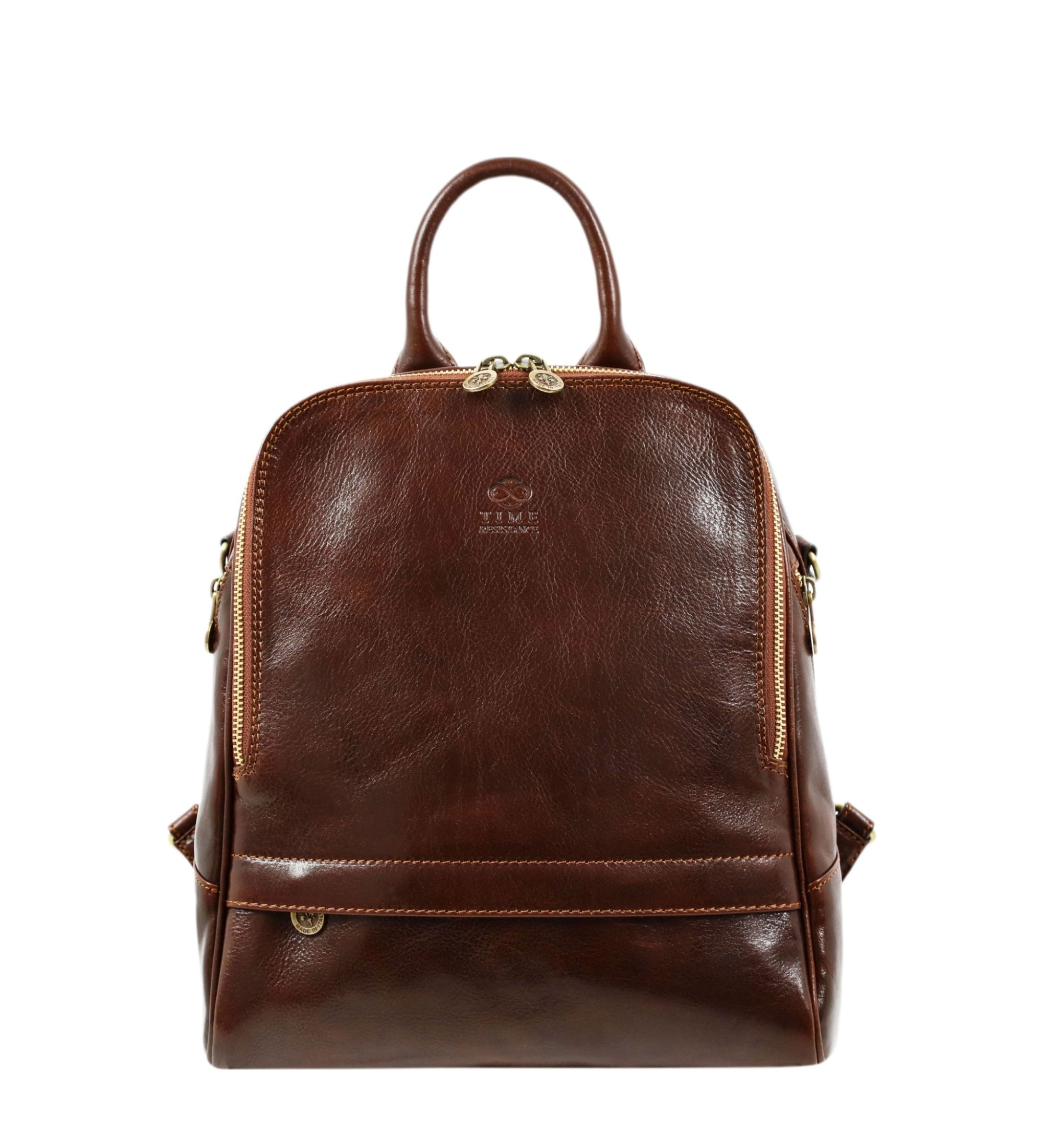 Womens Leather Backpack Convertible Bag Regeneration