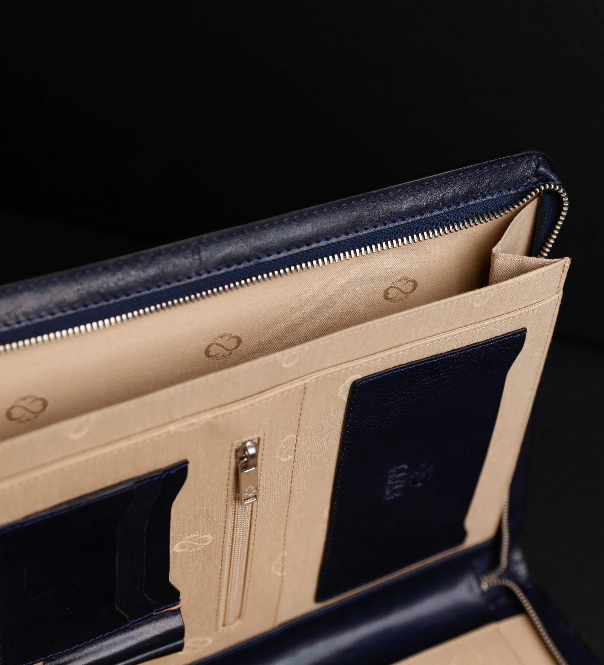 Leather A4 Documents Folder Organizer - Candide