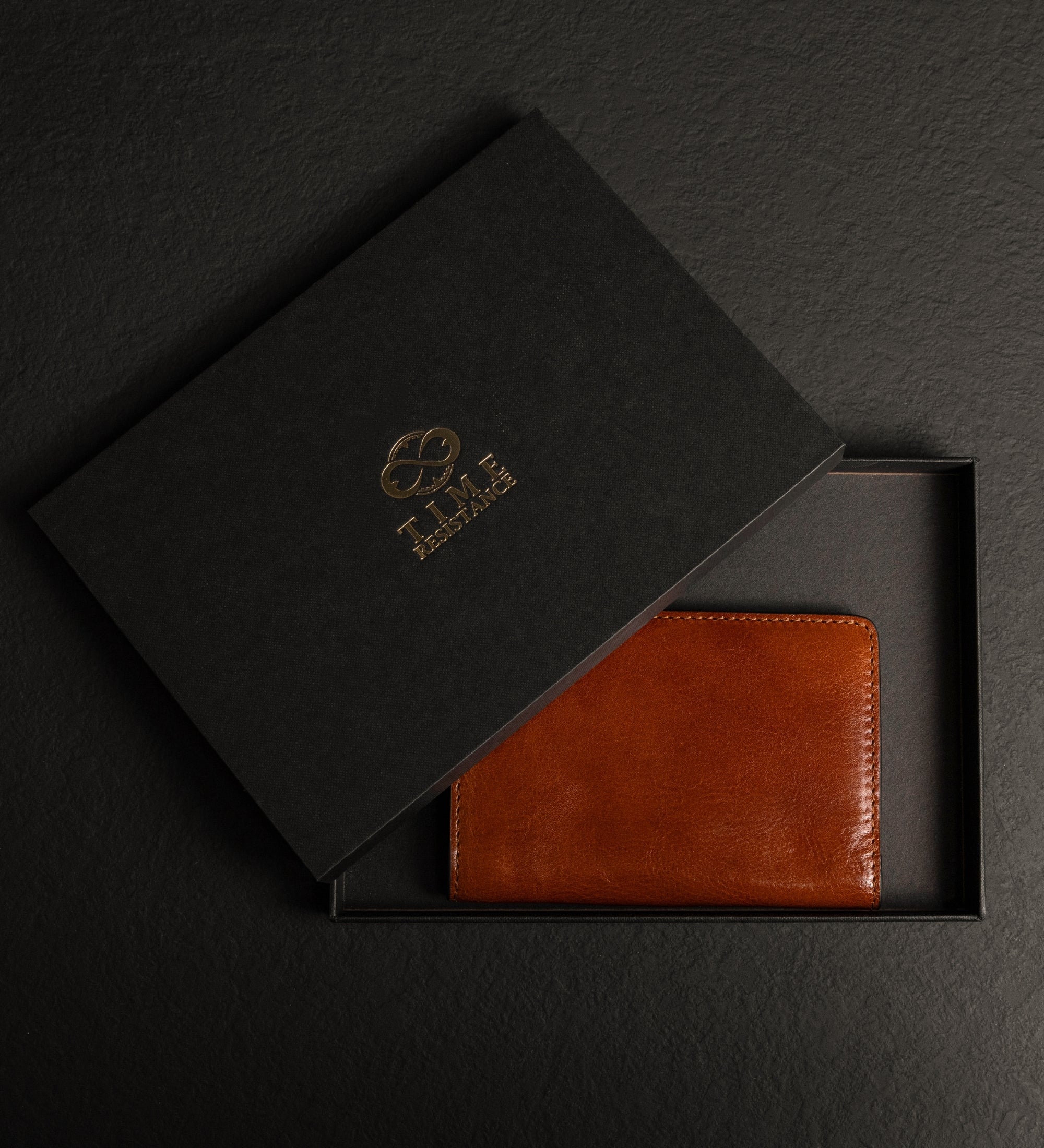 Small Leather Passport Holder - Gulliver's Travels