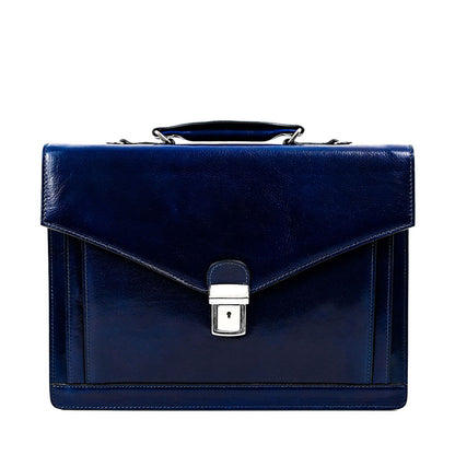 Classic Design Leather Briefcase - The Magus