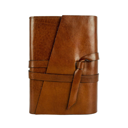 Leather Journal with Refillable A5 Notepad - P.S. I Love You
