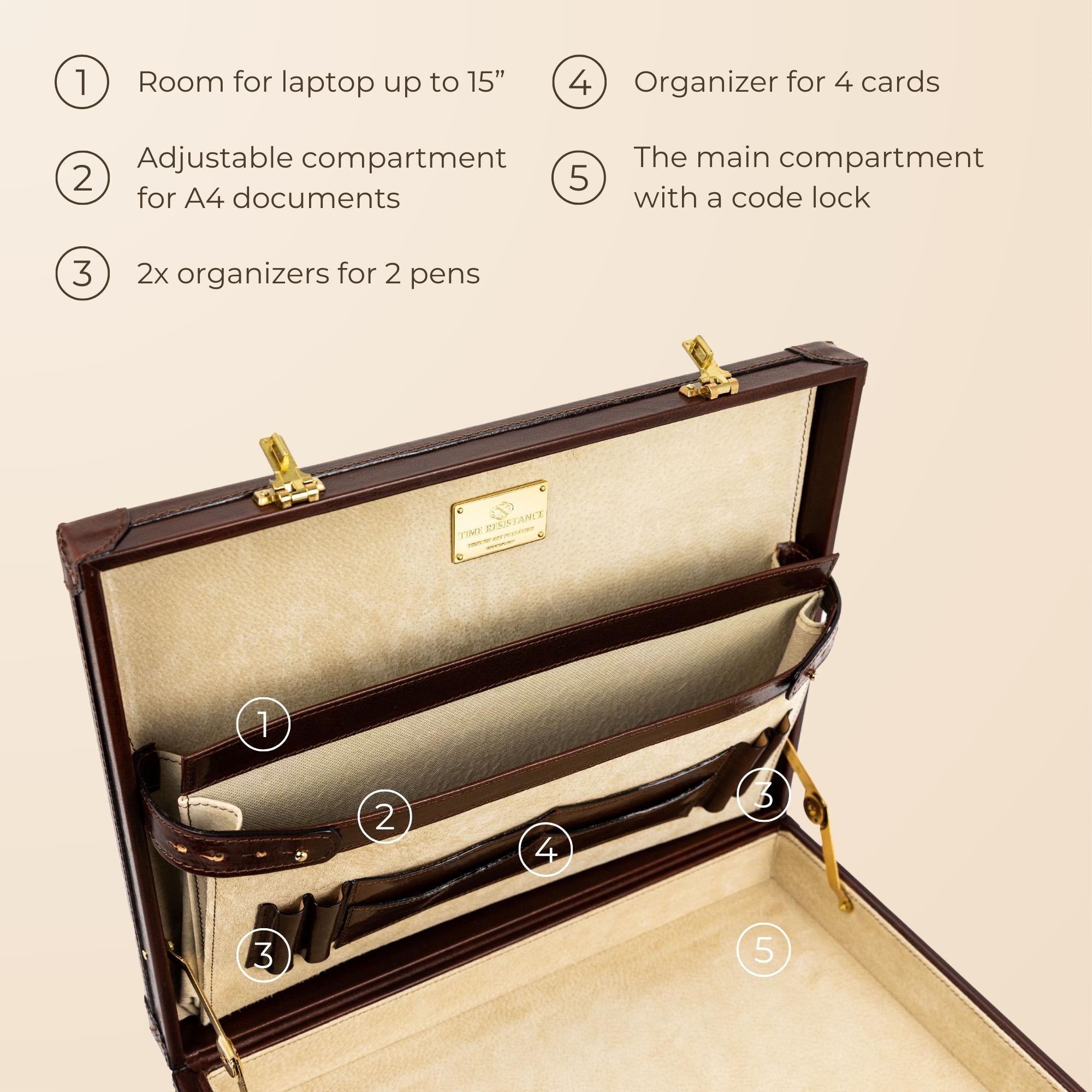 Attaché case homme discount luxe