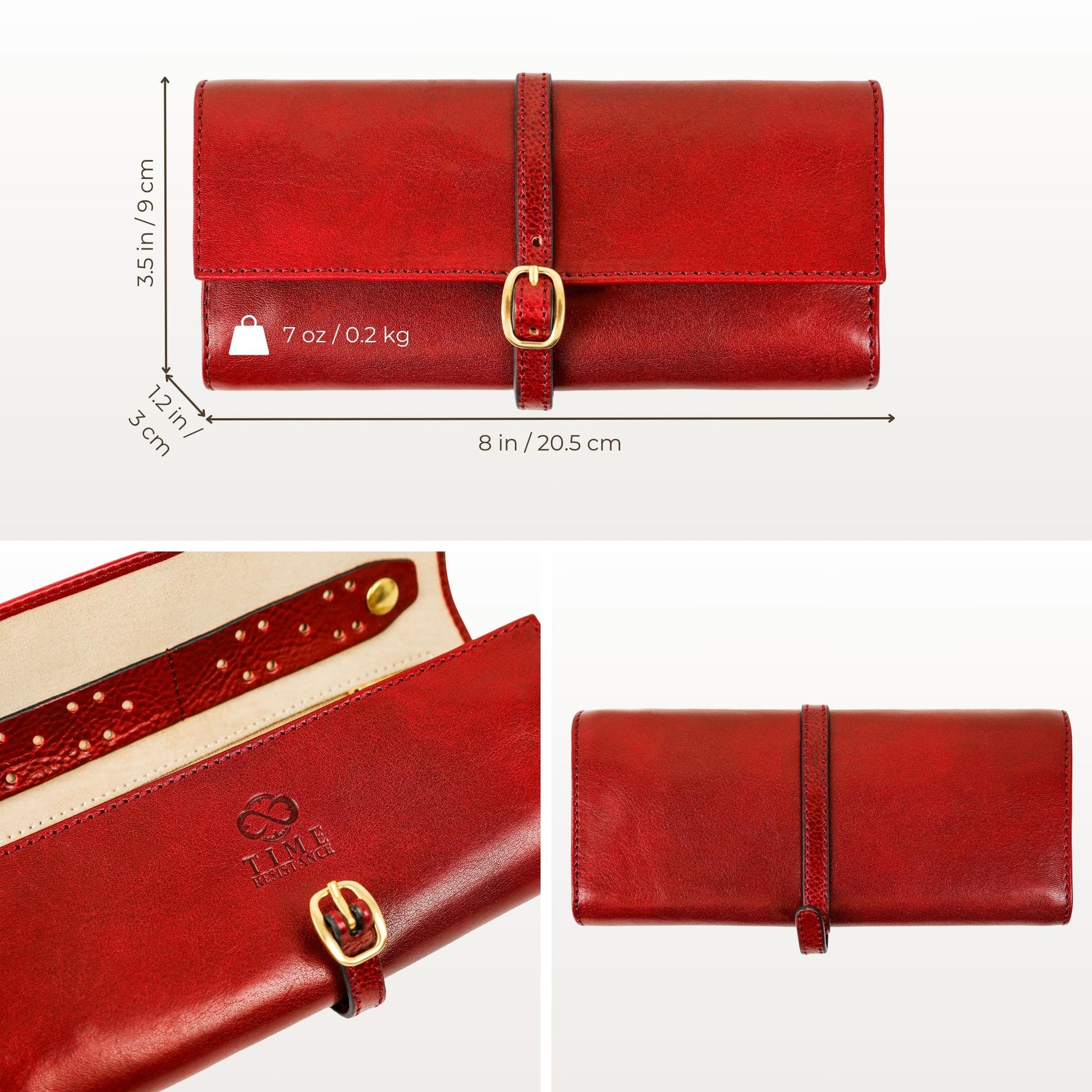 Leather Jewelry Case - Madame Bovary Accessories Time Resistance   