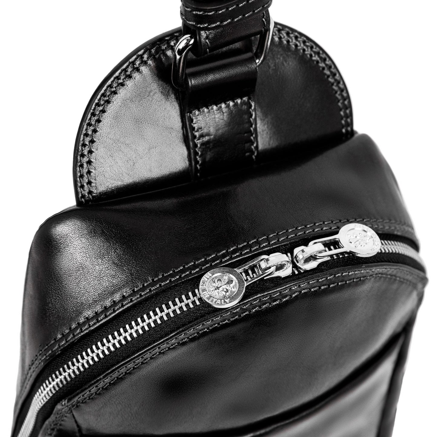 Leather Chest Bag Sling Bag - Murphy