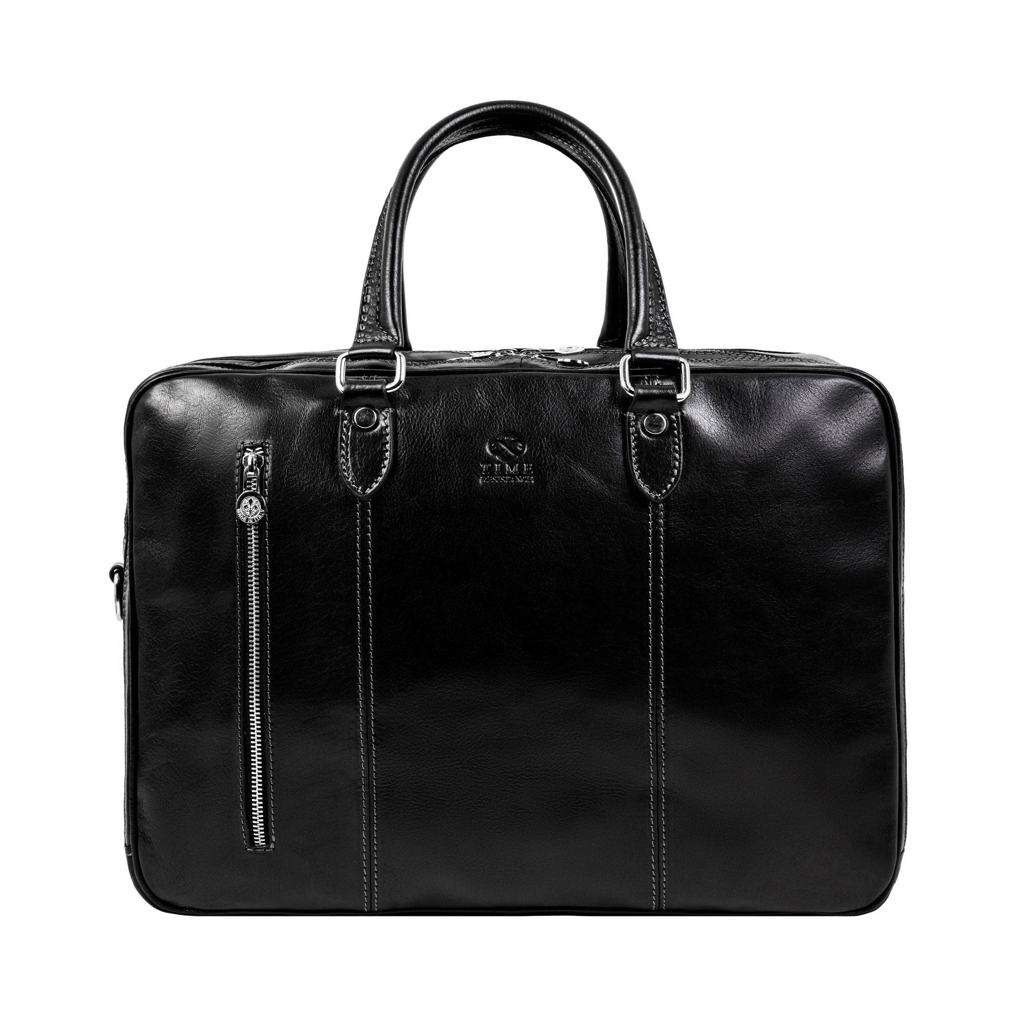 Leather briefcases Time Resistance