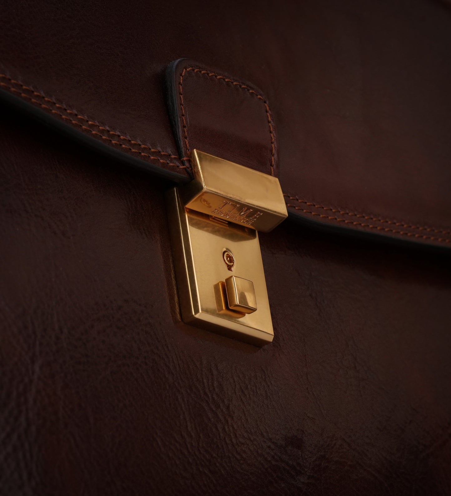 Womens Leather Briefcase - The Sound of the Mountain