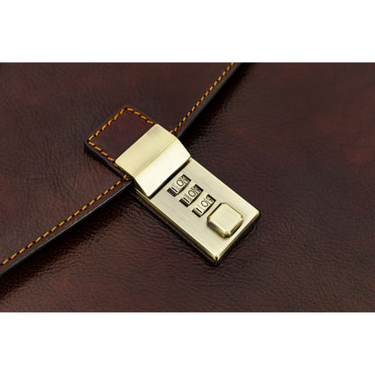 Leather Code-lock Briefcase - The Watchmen