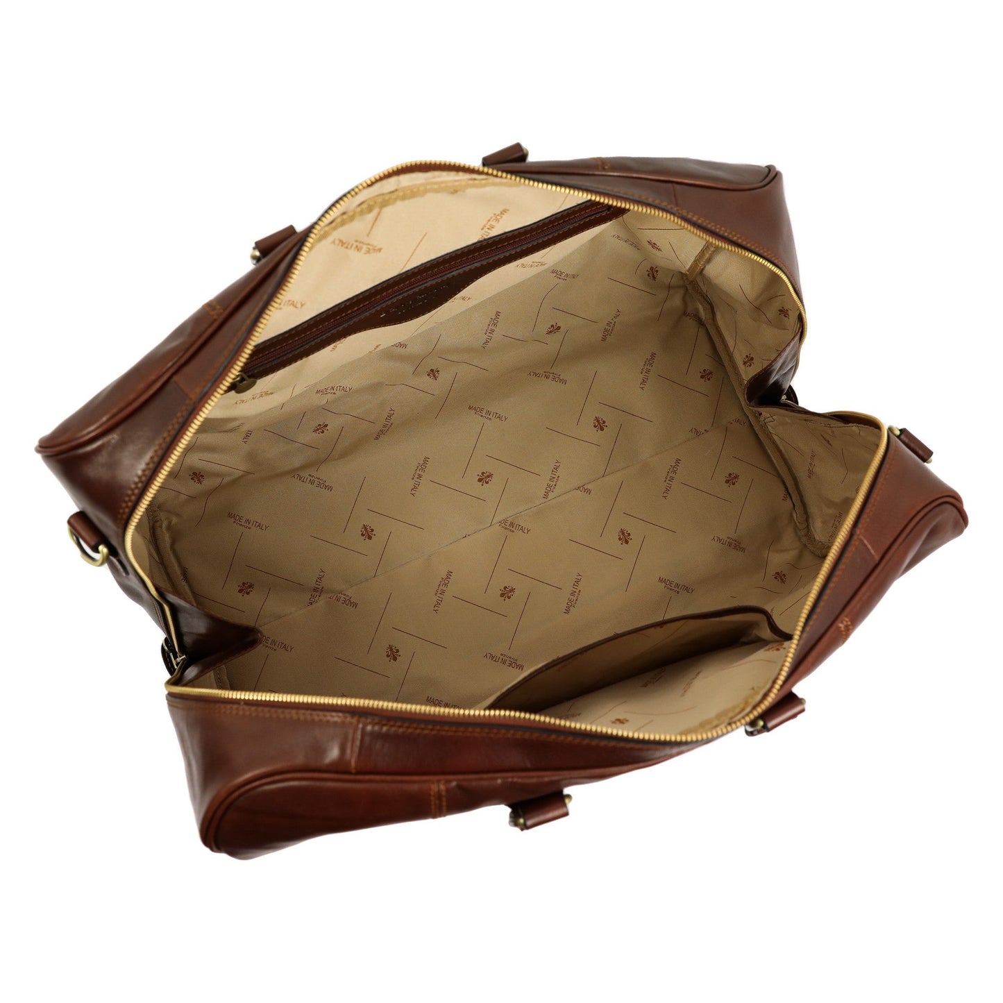 Leather Duffel Bag Weekender Bag - The Count of Monte Cristo