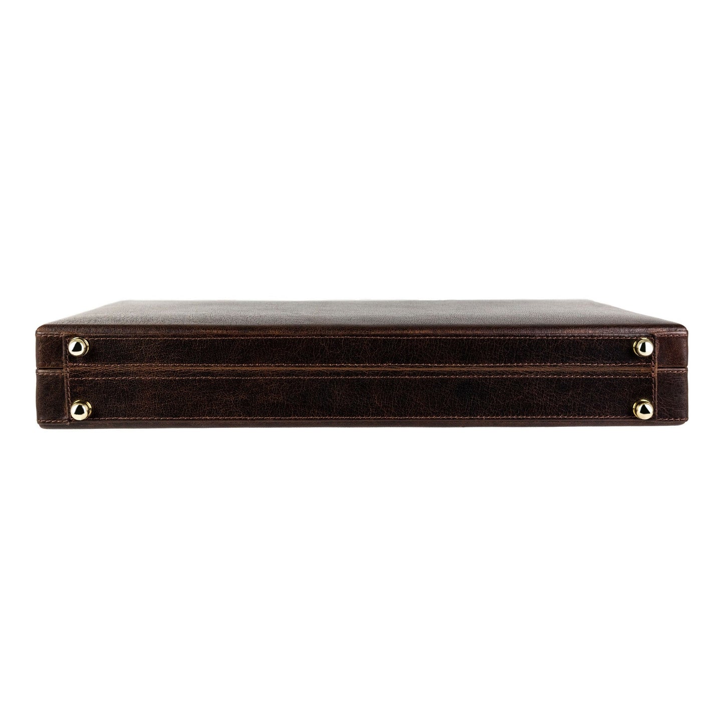 Leather Attaché Case Briefcase - The Golden Bowl Briefcase Time Resistance   