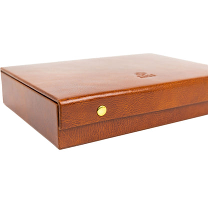 Leather Jewelry Box Accessory Box - The Line of Beauty