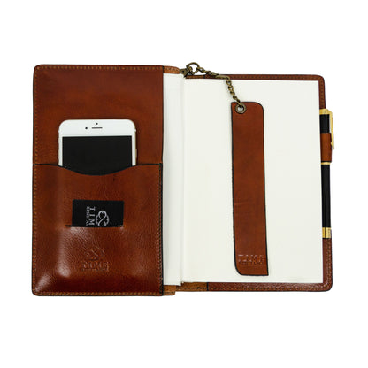 Journal en cuir avec bloc-notes rechargeable A5 - The Diary of a Nobody