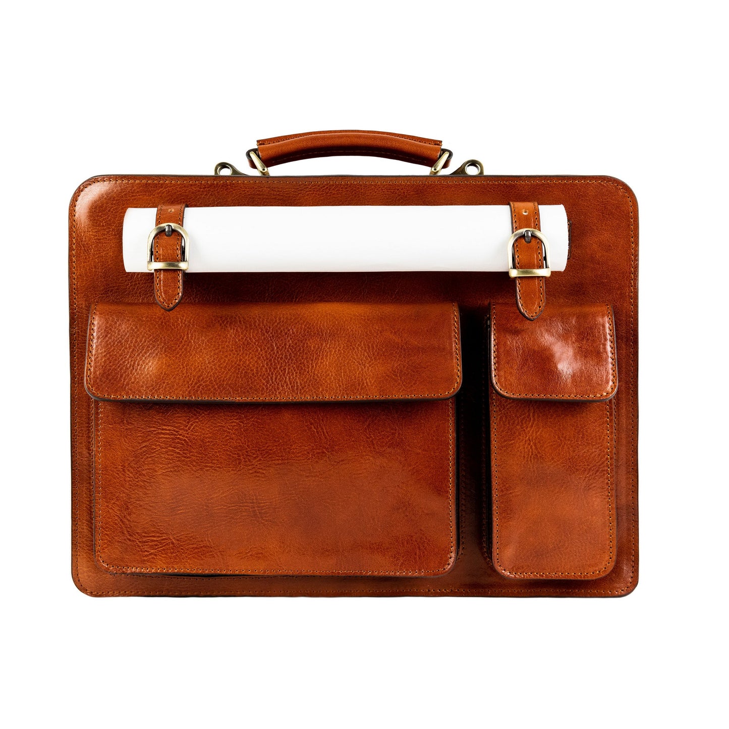 Leather Satchel Bag Briefcase - The Prophet