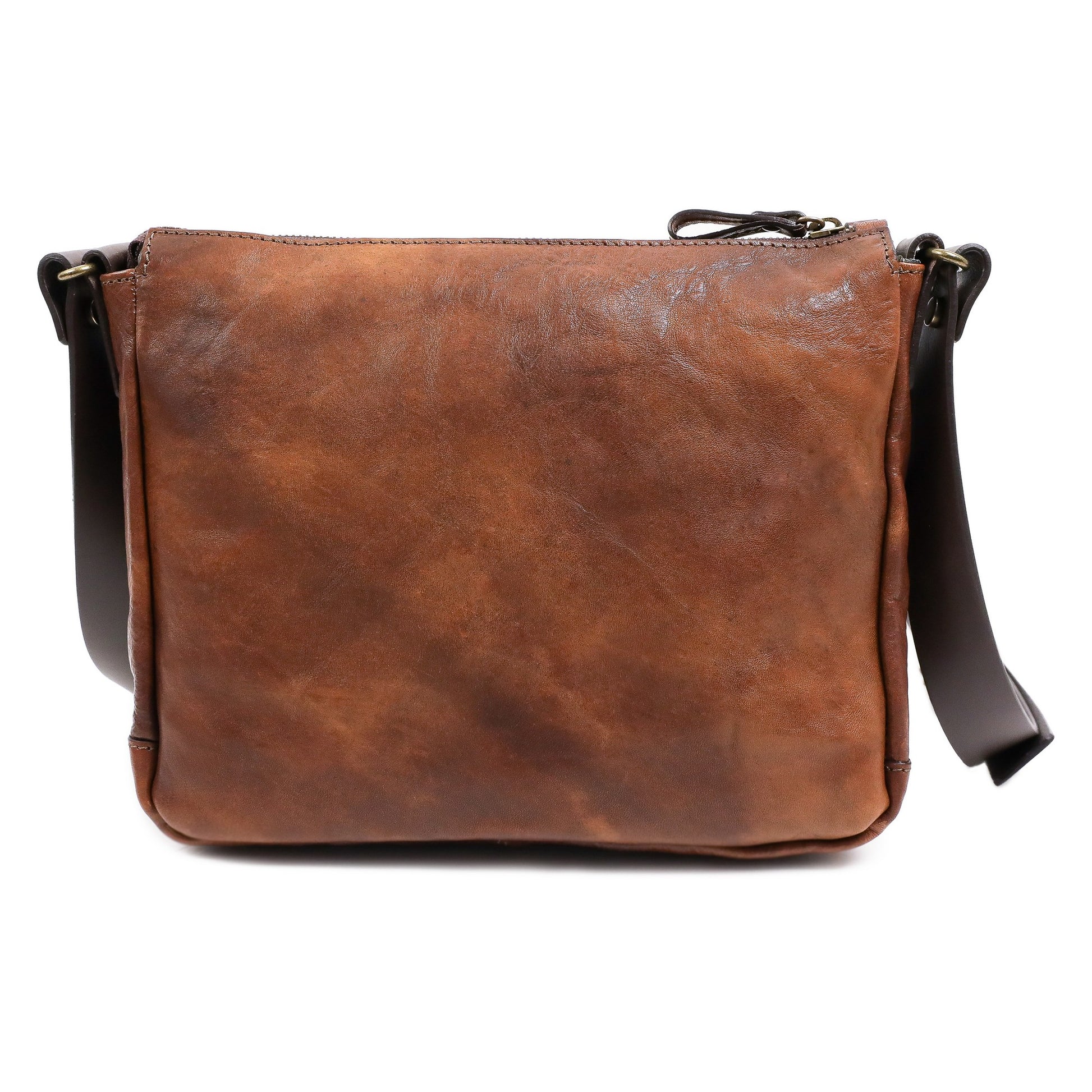 Leather Messenger Bag - Persuasion Messenger Bag Time Resistance   