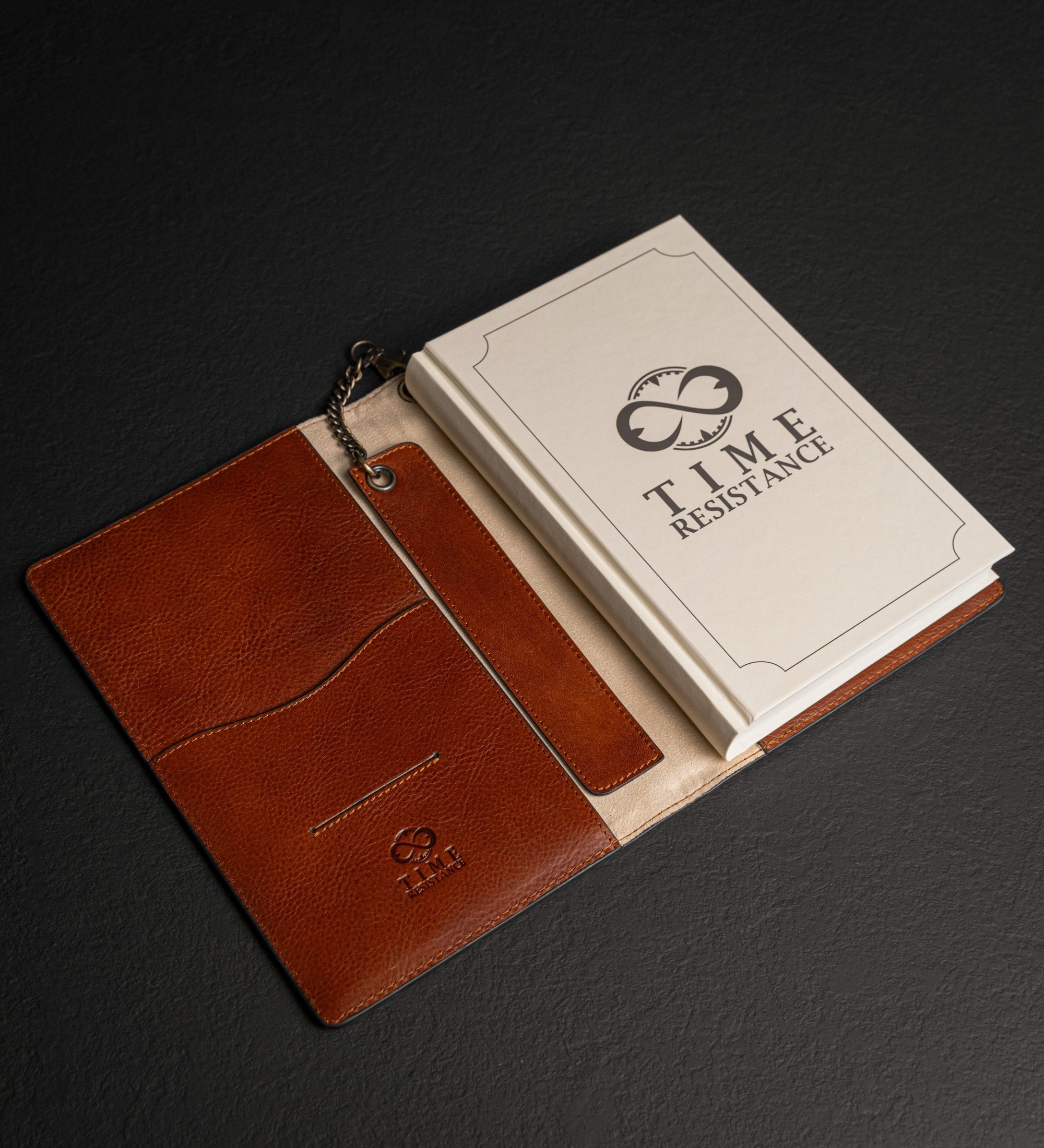 Leather Journal with Refillable A5 Notepad - The Diary of a Nobody