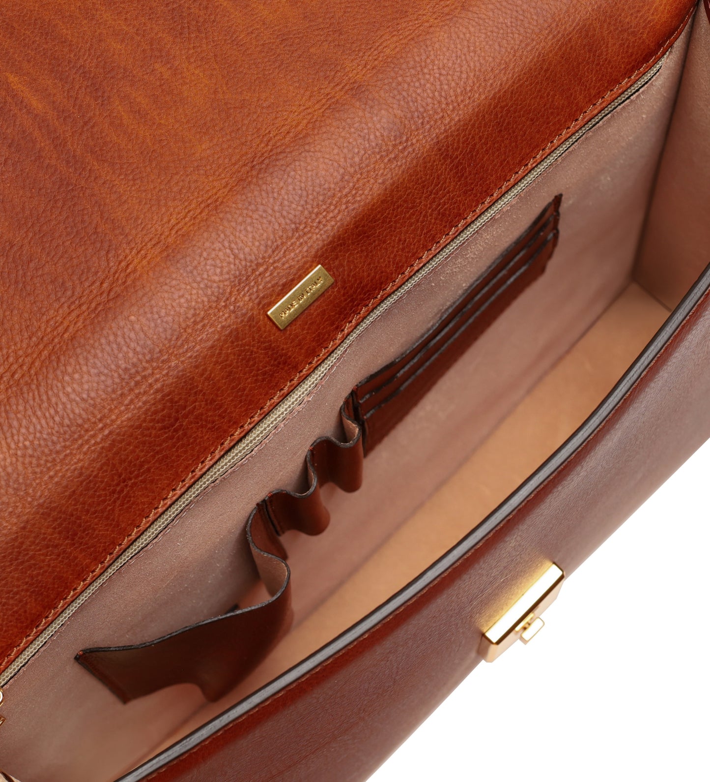 Womens Leather Briefcase - The Sound of the Mountain