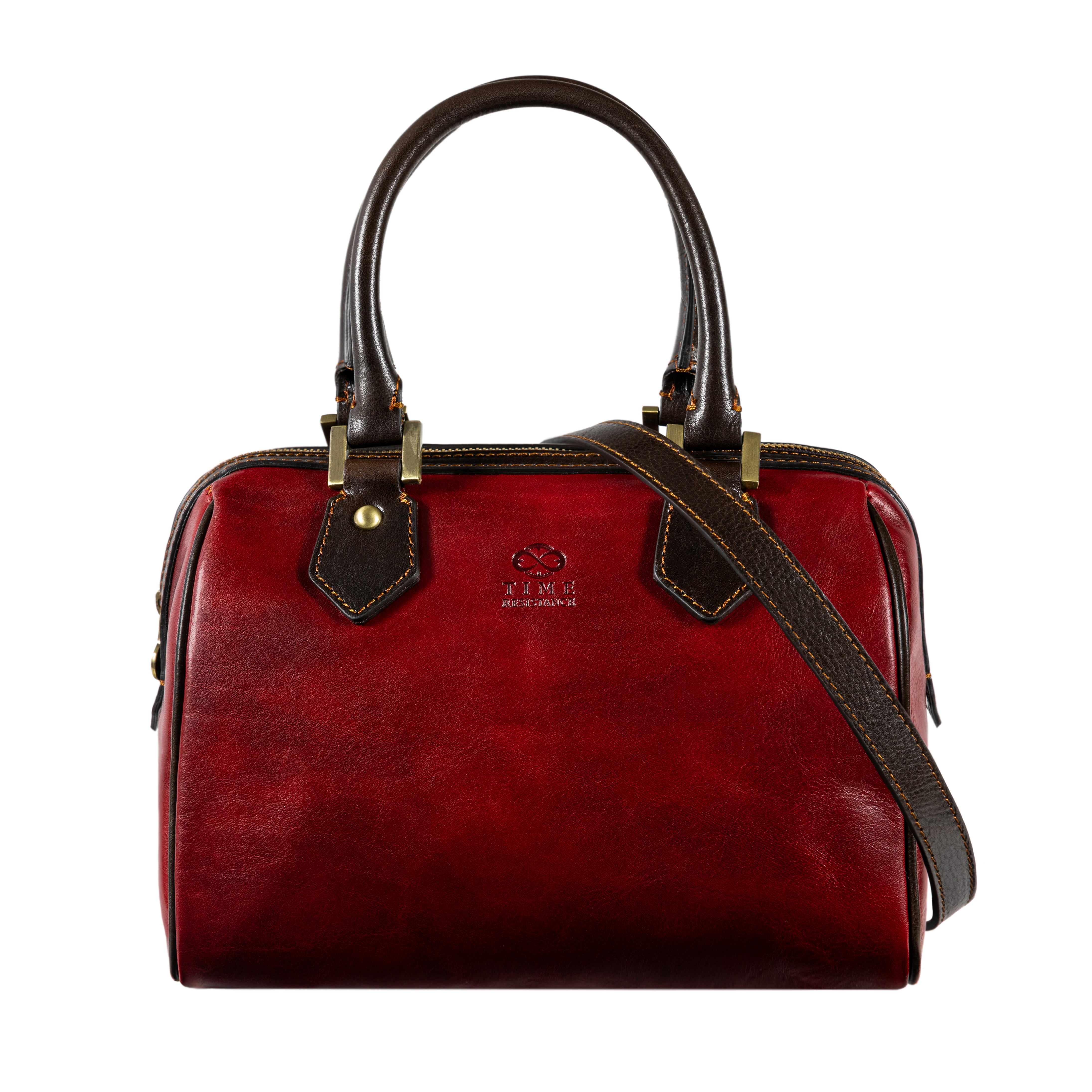 red leather handbag shoulder bag little dorrit time resistance 2