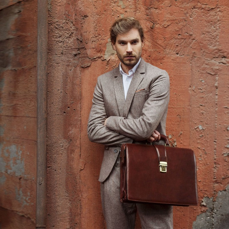 Leather Briefcase, Backpack and More - Time Resistance